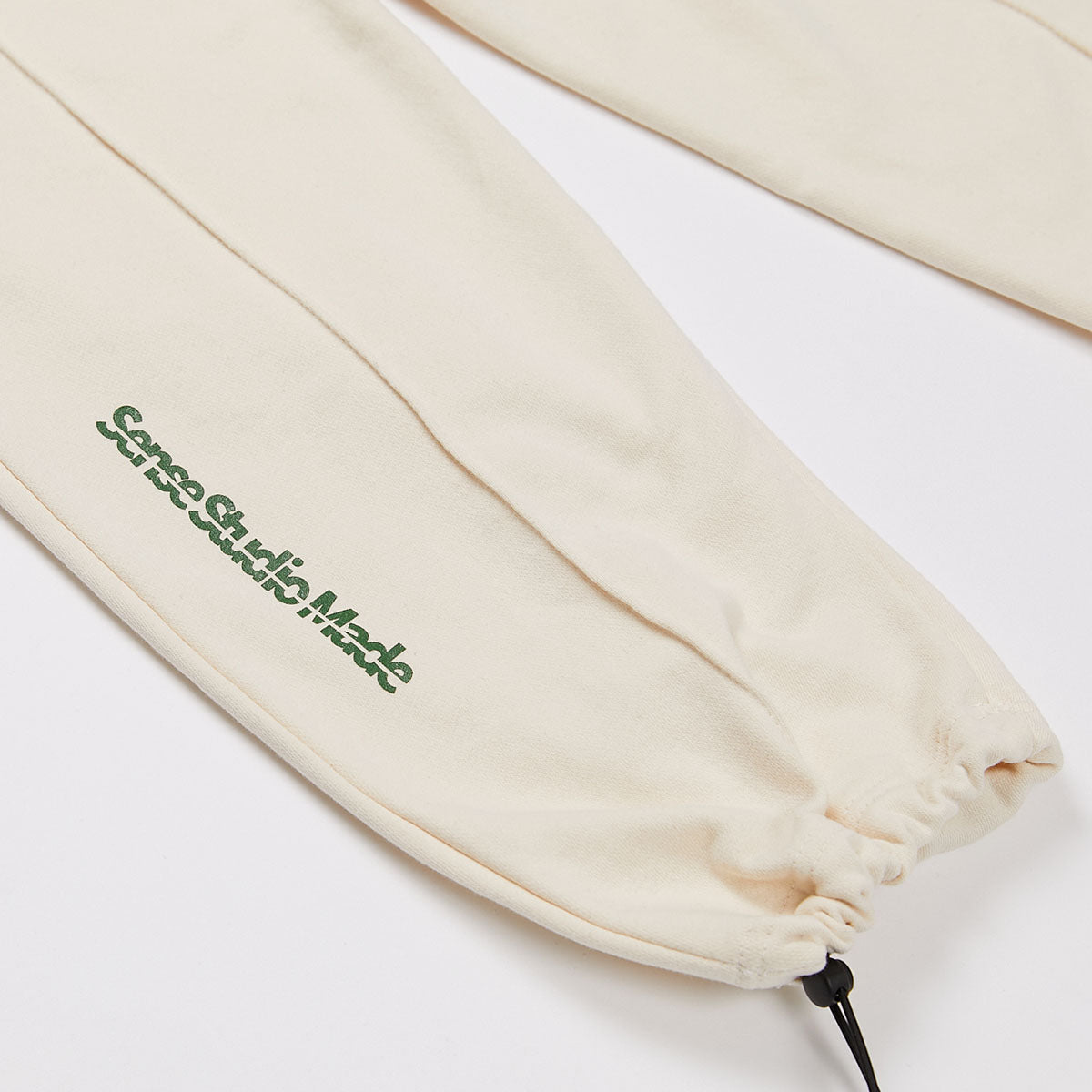 25P SENSE LOGO SWEAT PANTS_CREAM