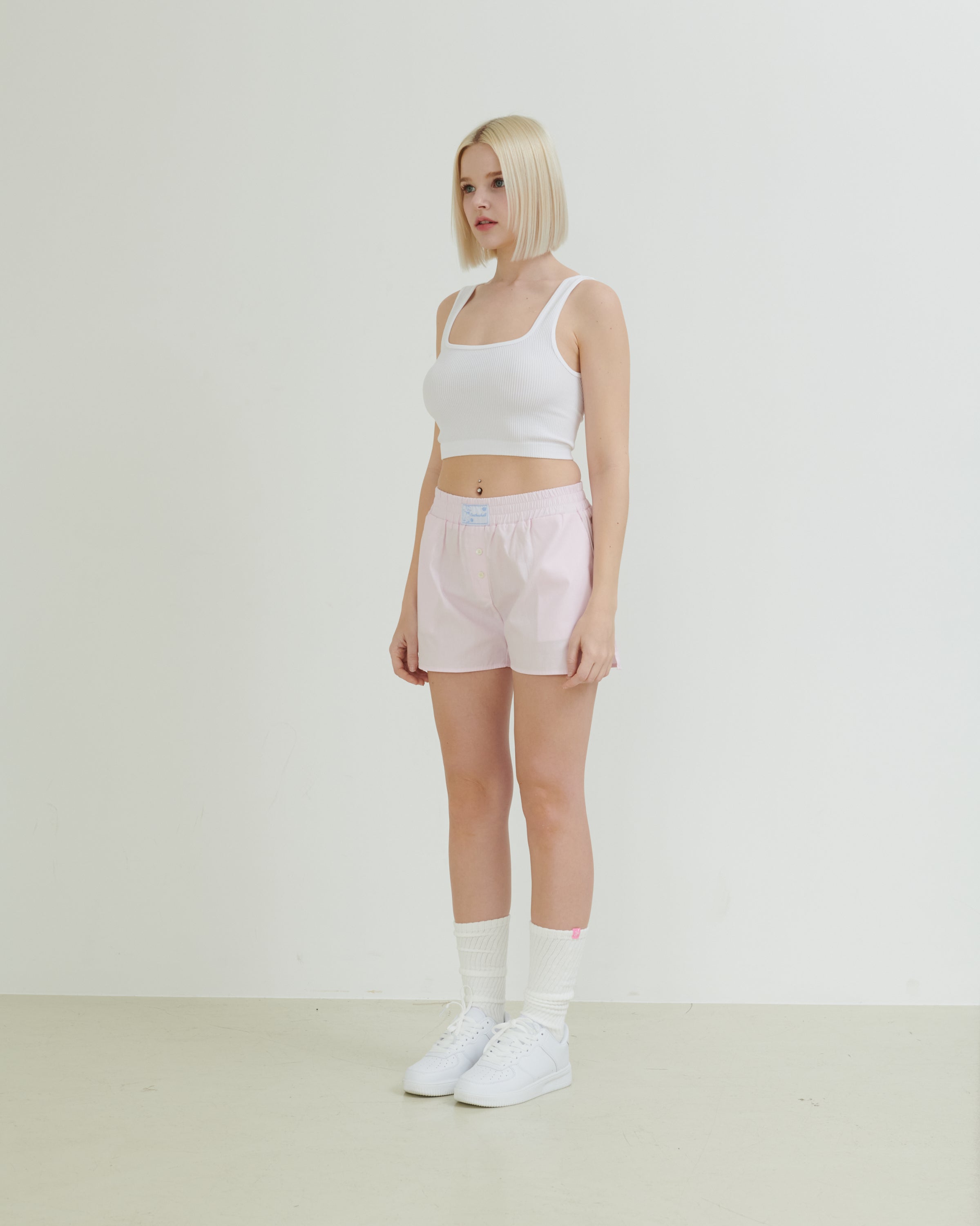 Ontheshell Cotton Pants - Soft Pink