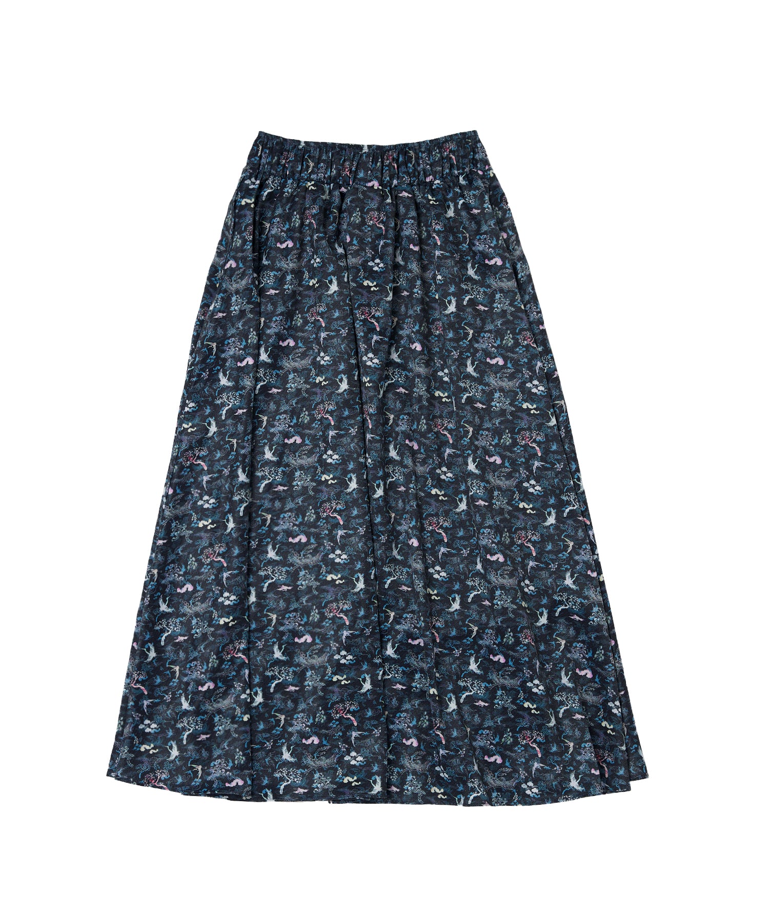 NACRE K-ART LONG-SKIRT (Navy)