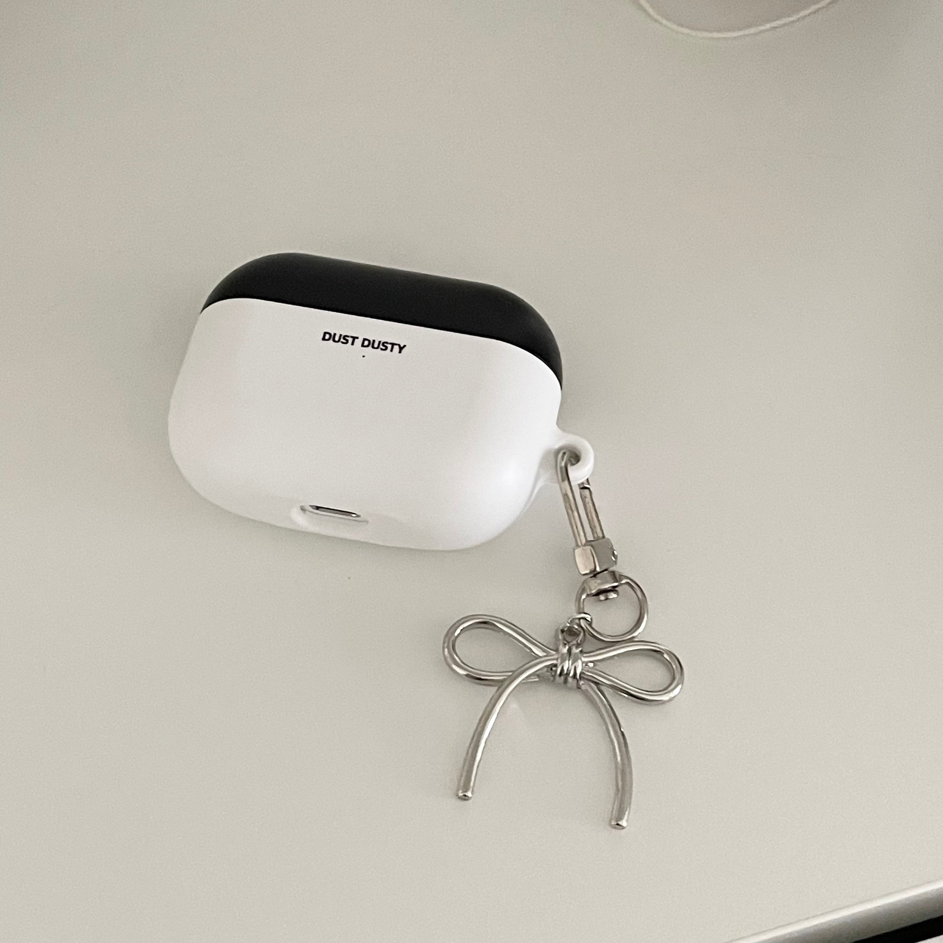 white black airpods case