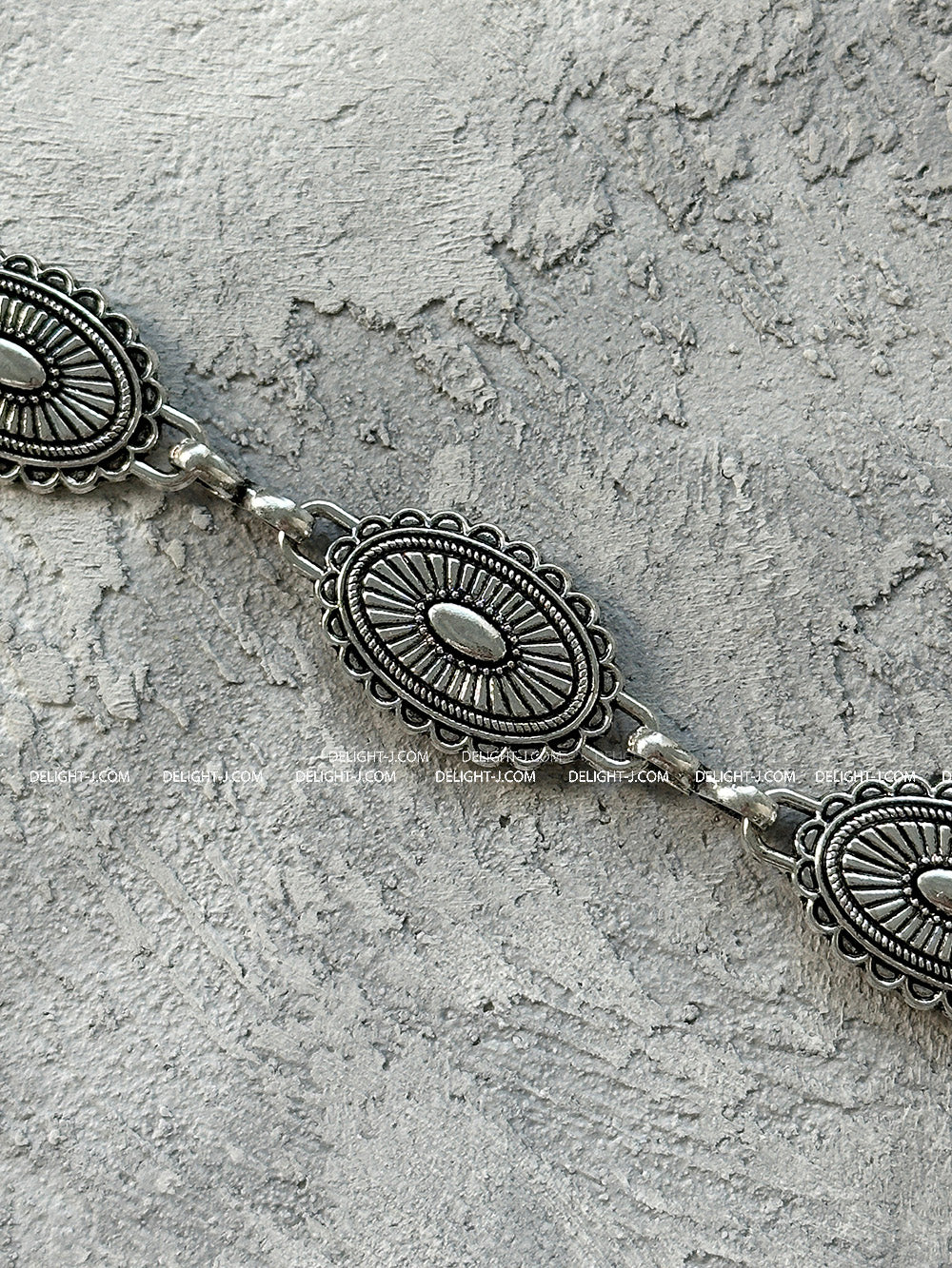 Silver Chain Bohemian Ethnic Belt