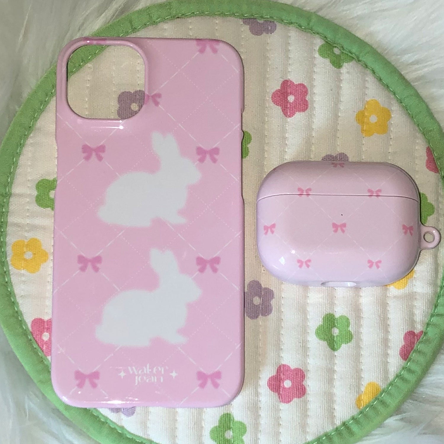 lovely bunny  case (pink)