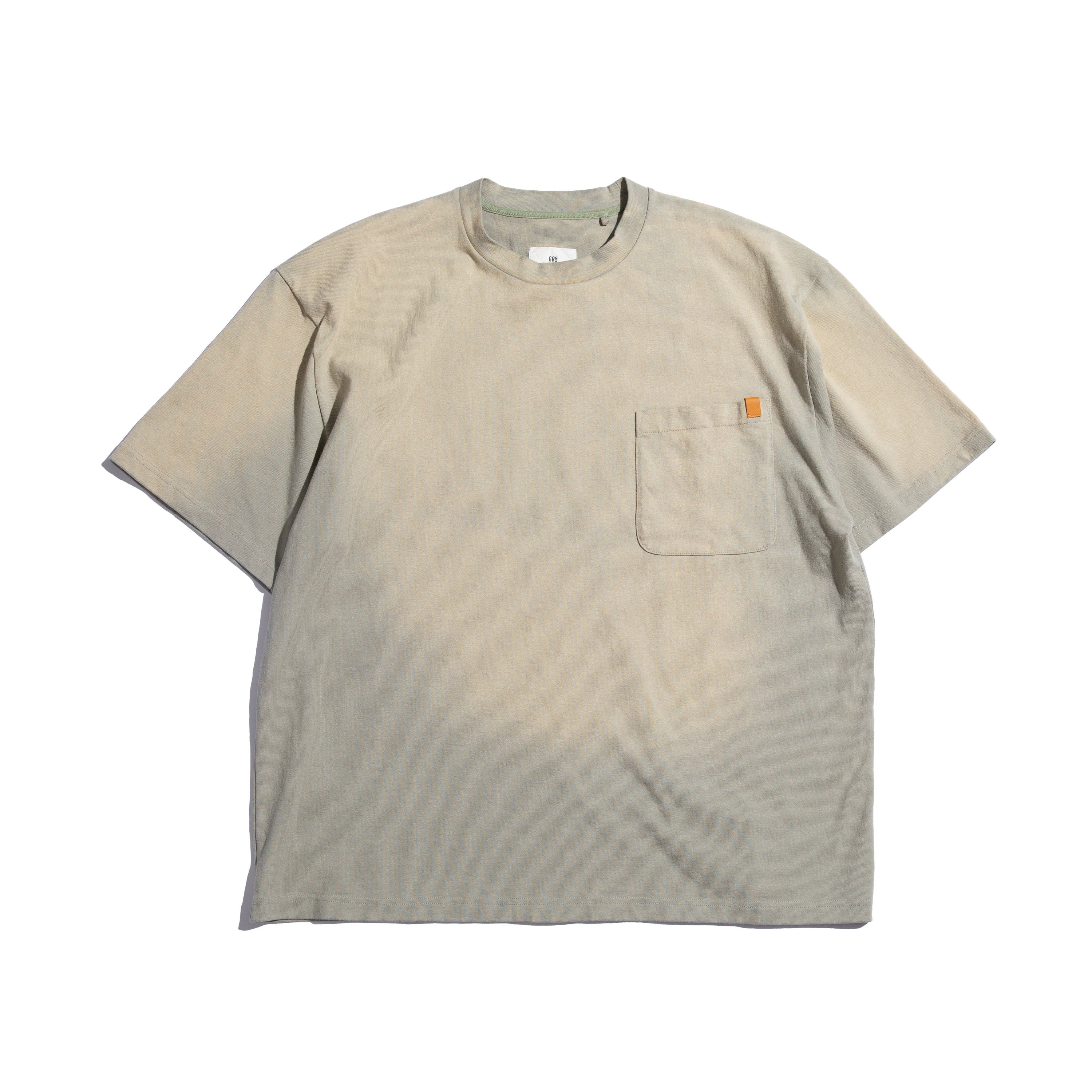 Faded Washed S/S Pocket Big Tee / Faded Sage