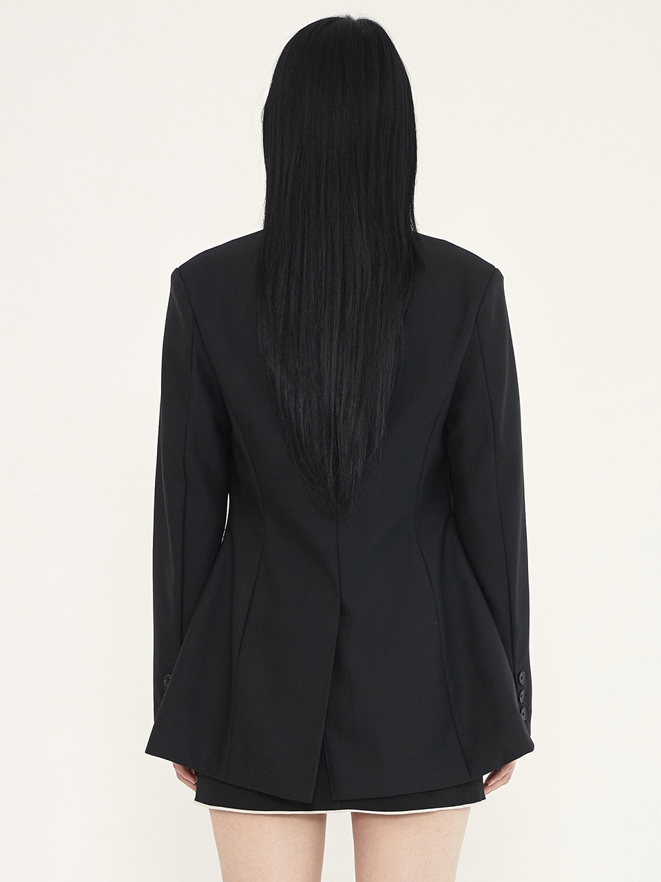 FORMAL WOOL JACKET - BLACK