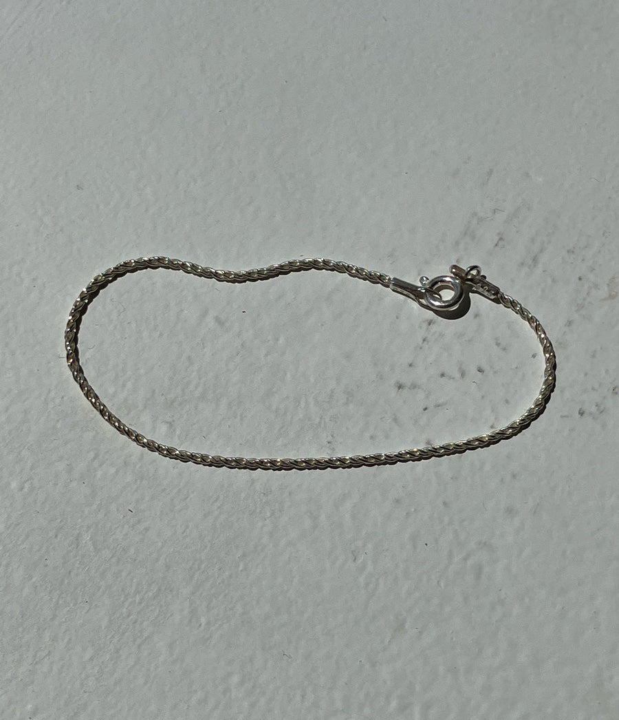 [92.5silver] cane bracelet