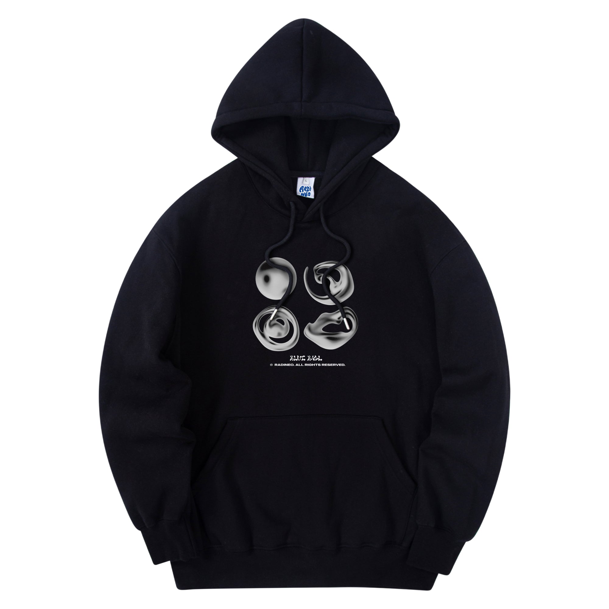 BLUE BALL HOODIE