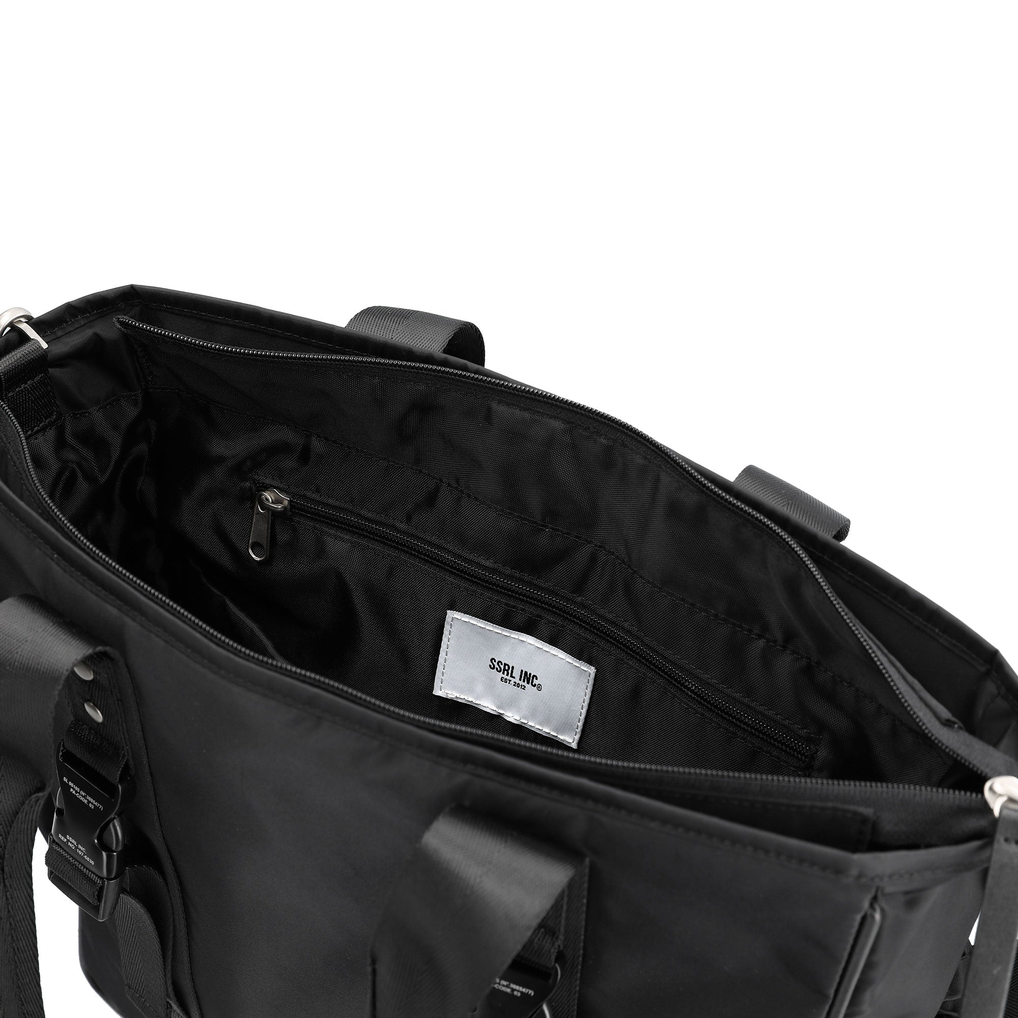 OPTIMAL NYLON 2WAY TOTE BAG / BLACK