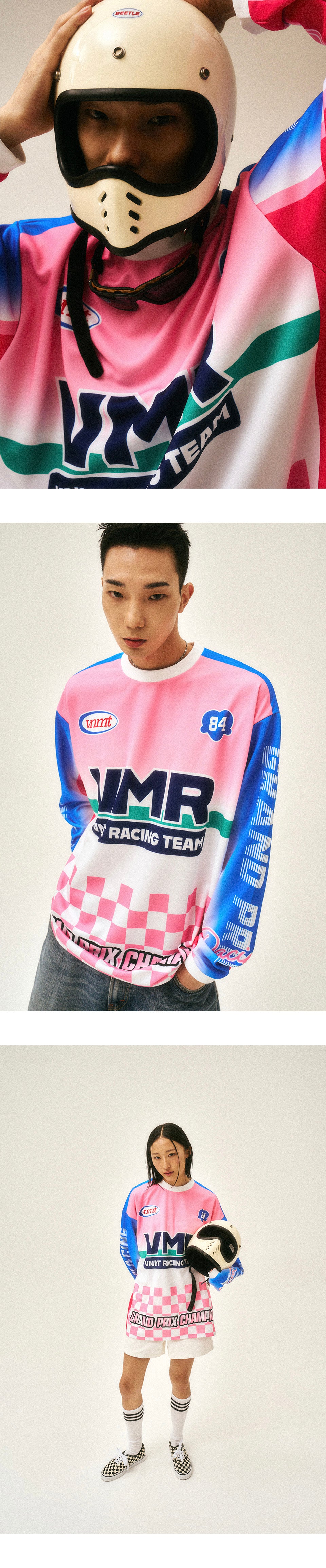 VNMT racing team jersey_pink