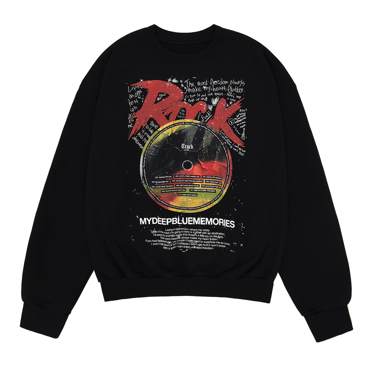 Rock and mdbm Sweatshirt Black