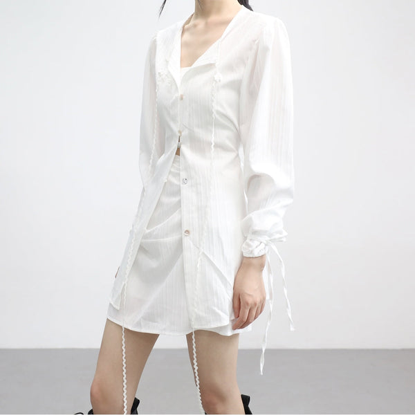 Xenon Strap White Two-Piece