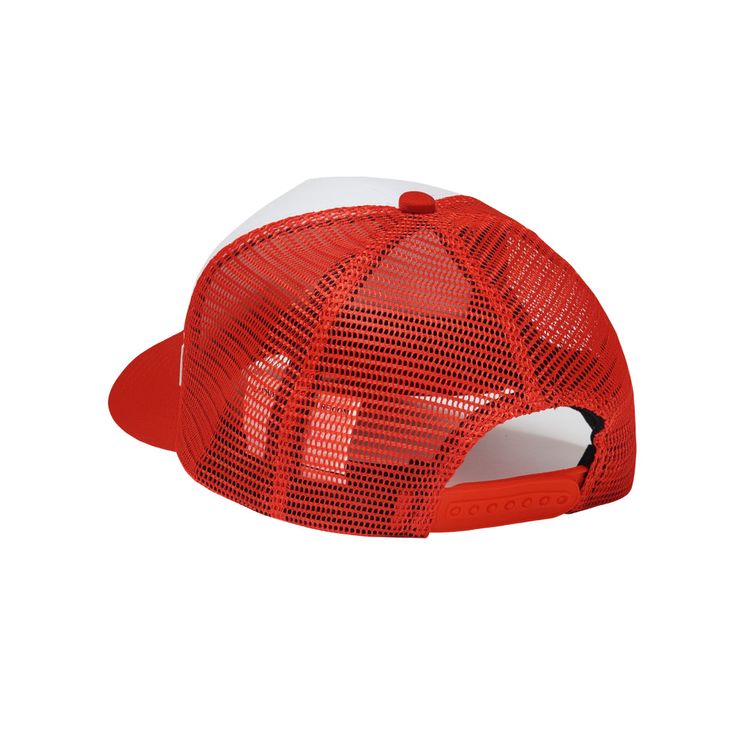 Splash Trucker Cap - Red