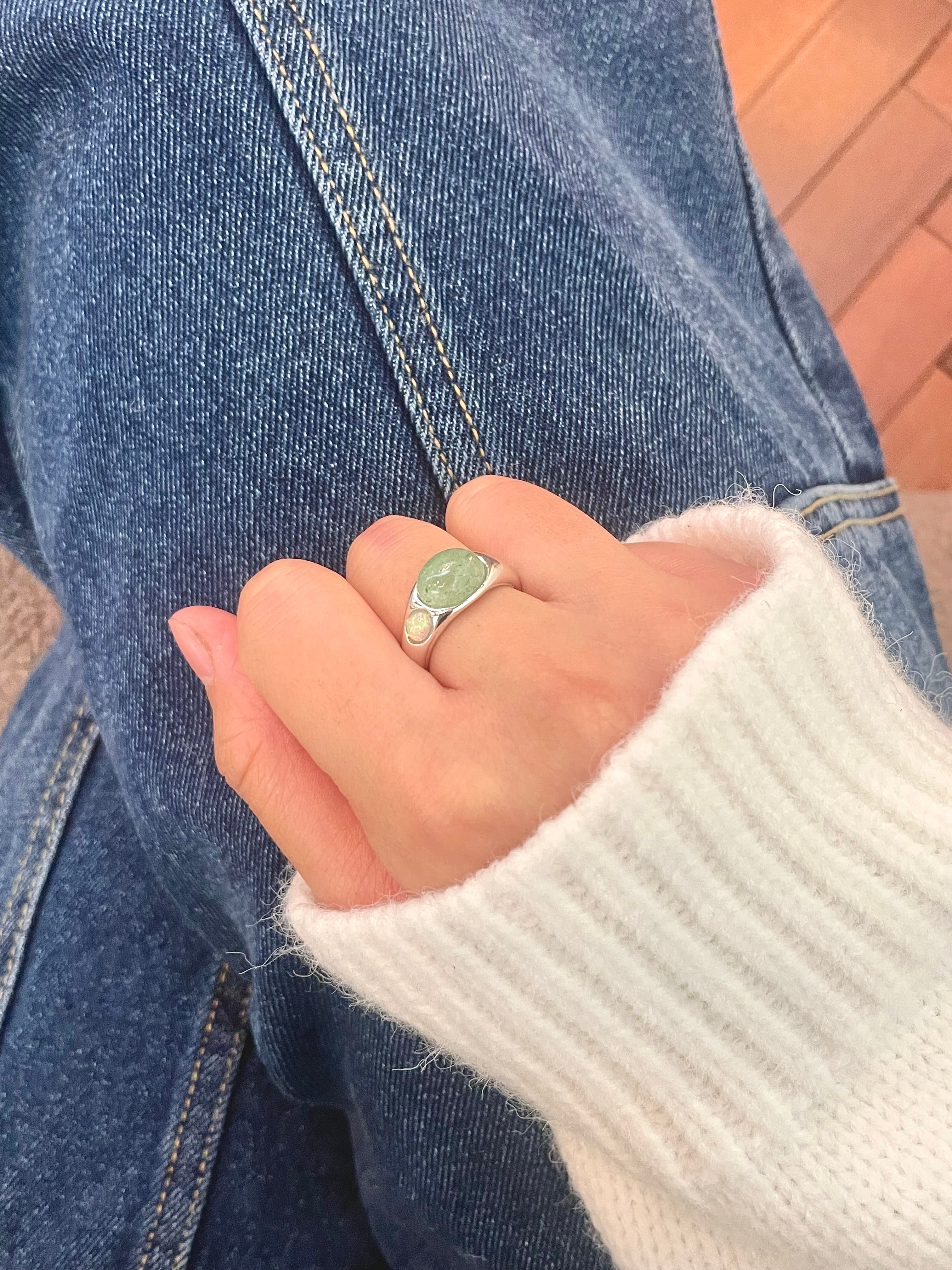 Shine leaf Ring