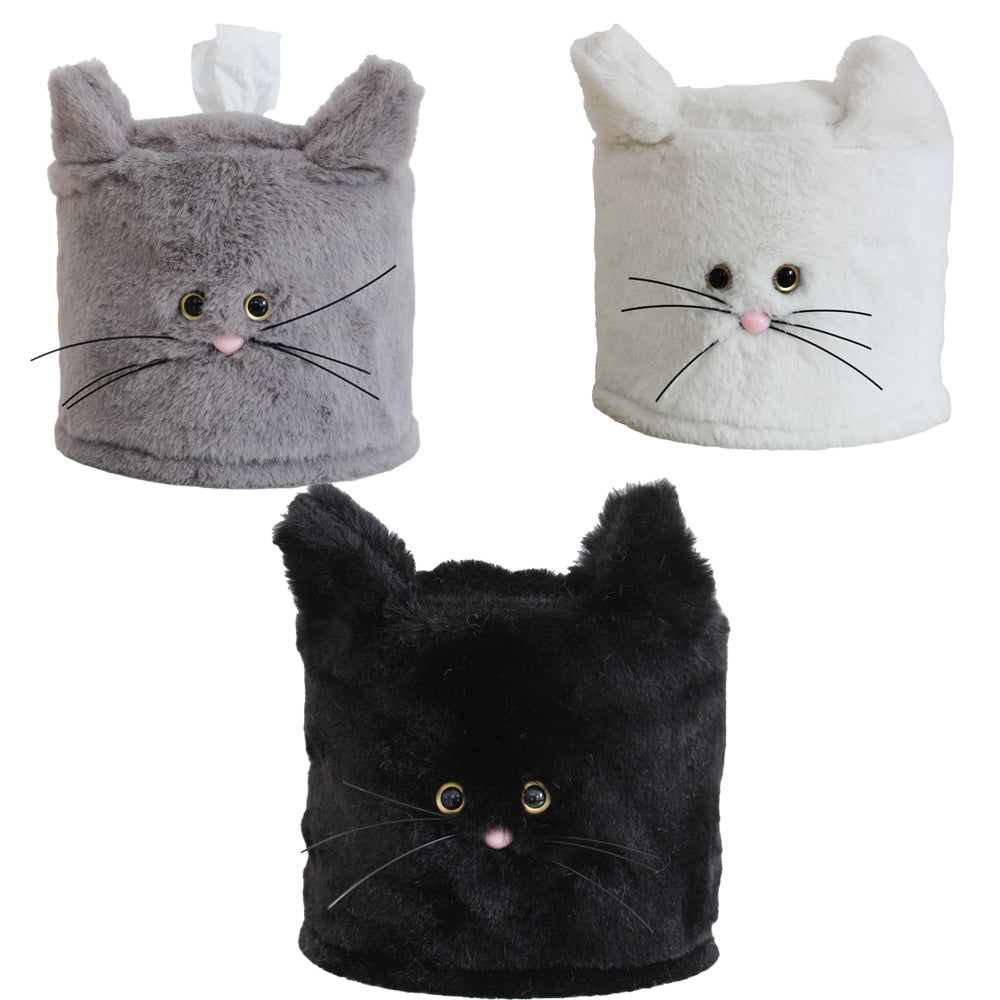 kitten roll tissue cover, tissue case