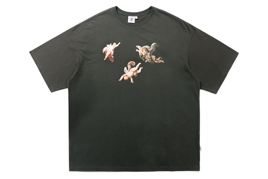 DAVID ANGEL TEE_CHARCOAL