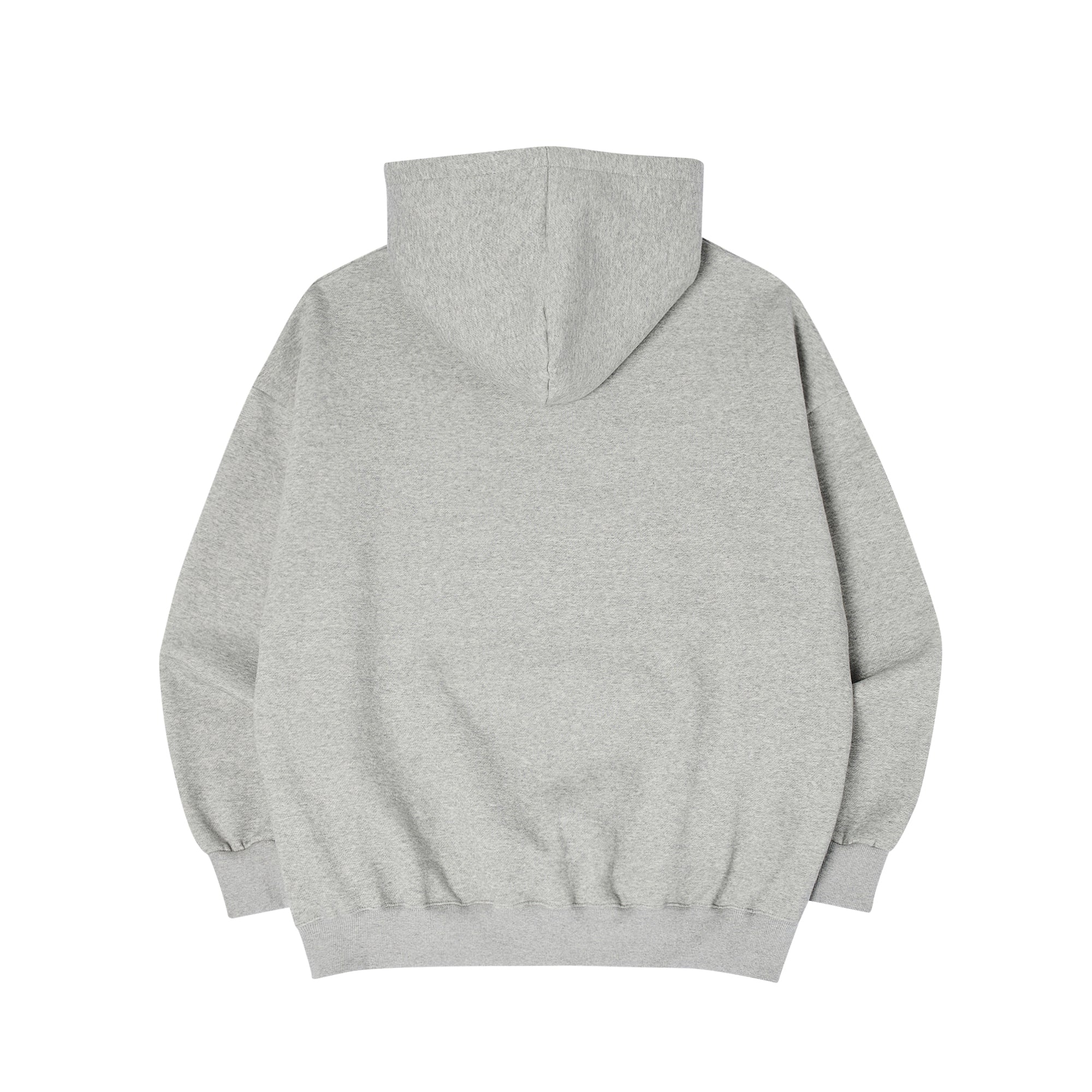 SuperNomal balloon over fleece hoody Melange Gray