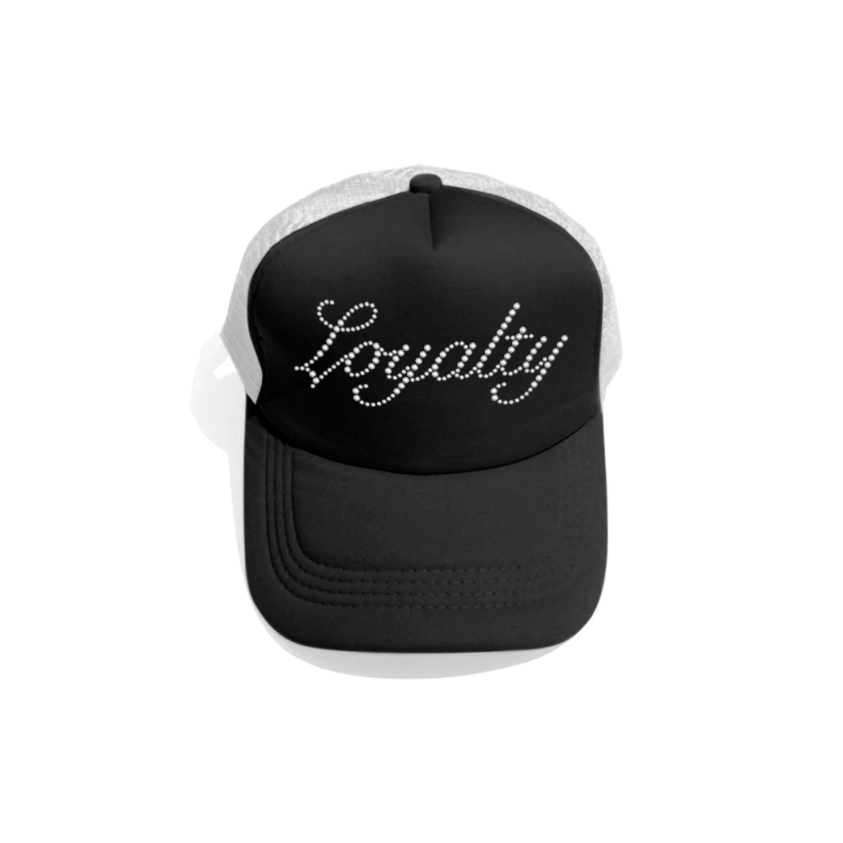 LOYALTY RHINESTONE TRUCKER HAT (3 COLORS) - MJN