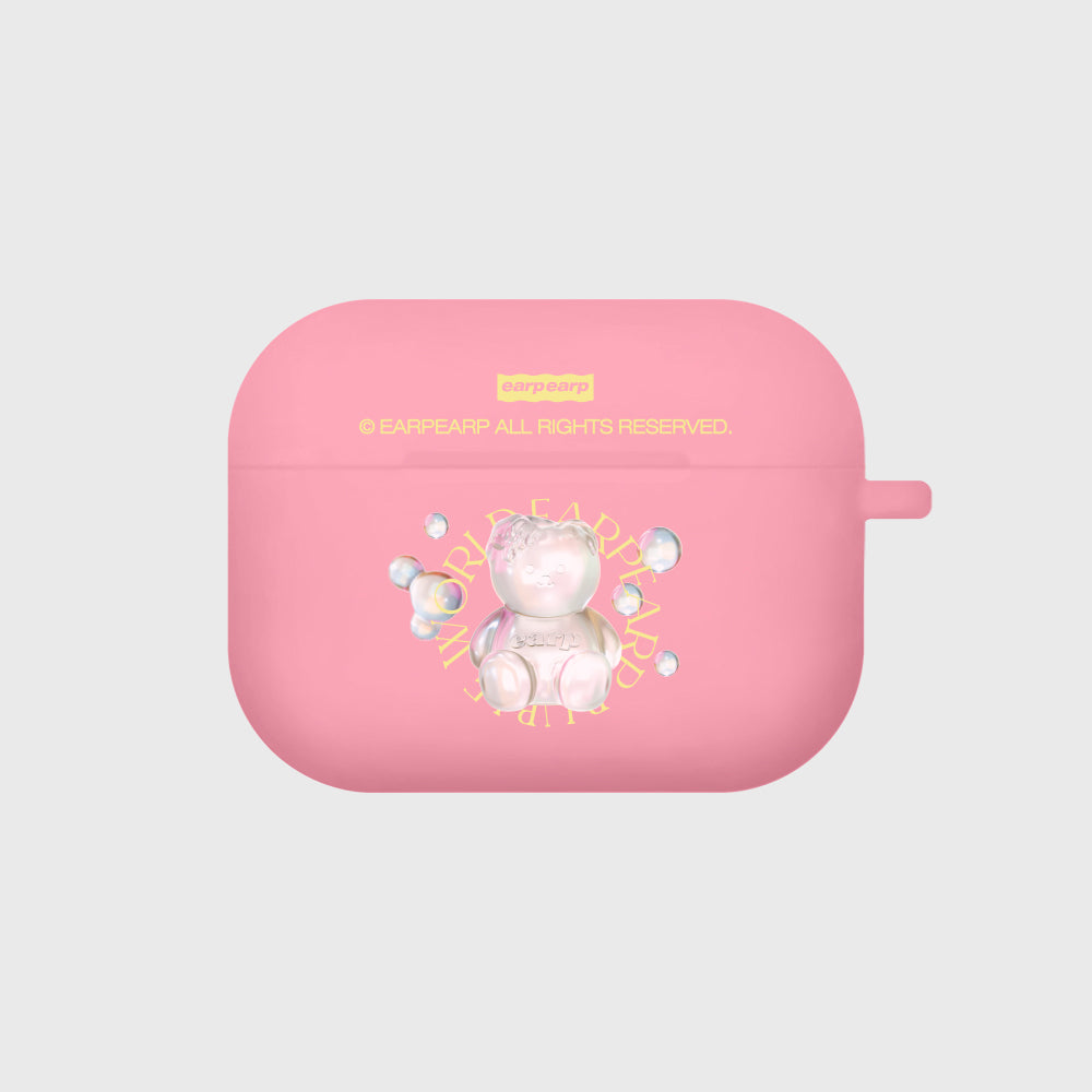 COVY BUBBLE WORLD-PINK(AIR PODS PRO-COLOR JELLY)