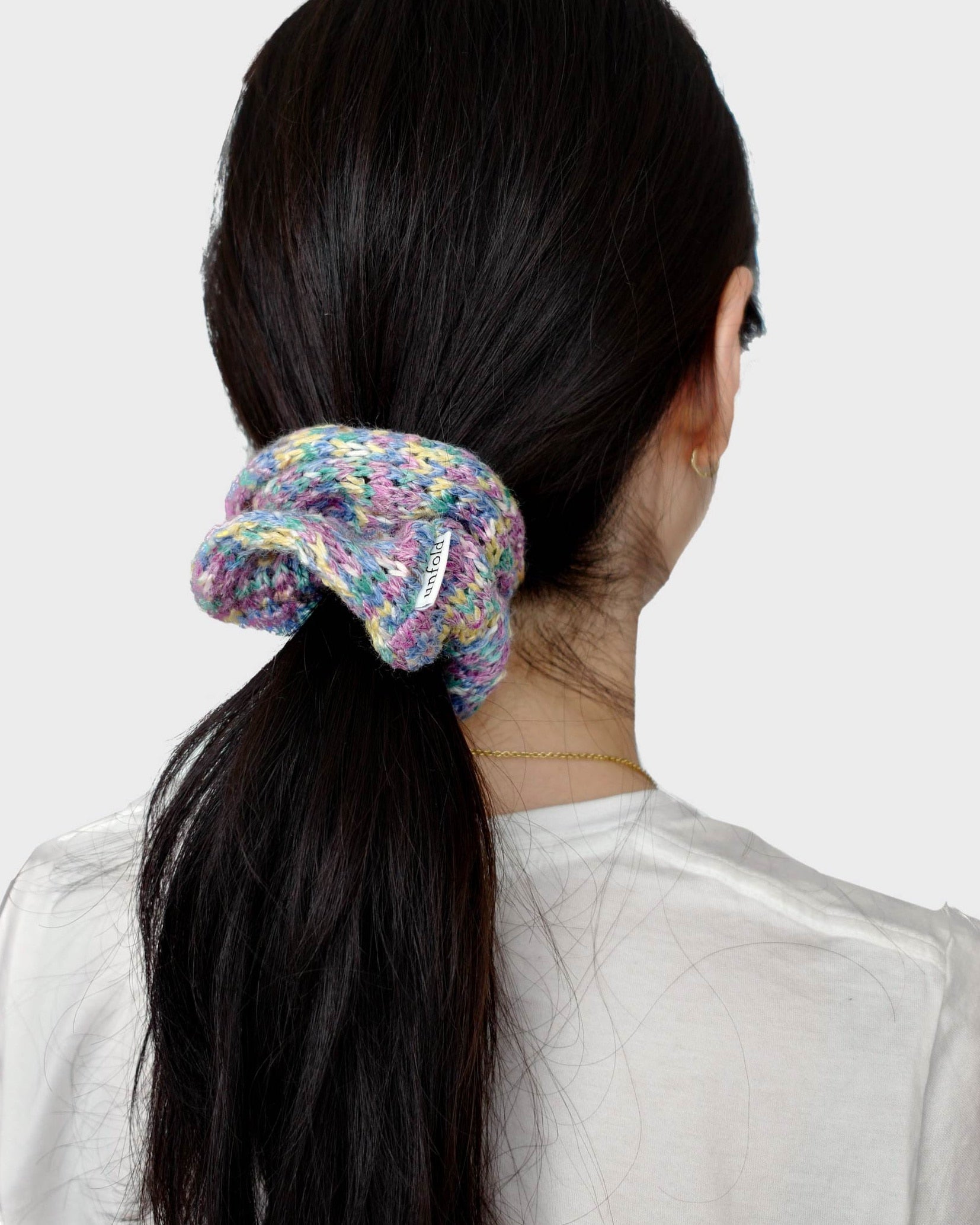 [unfold] Knit scrunchie (2colors)