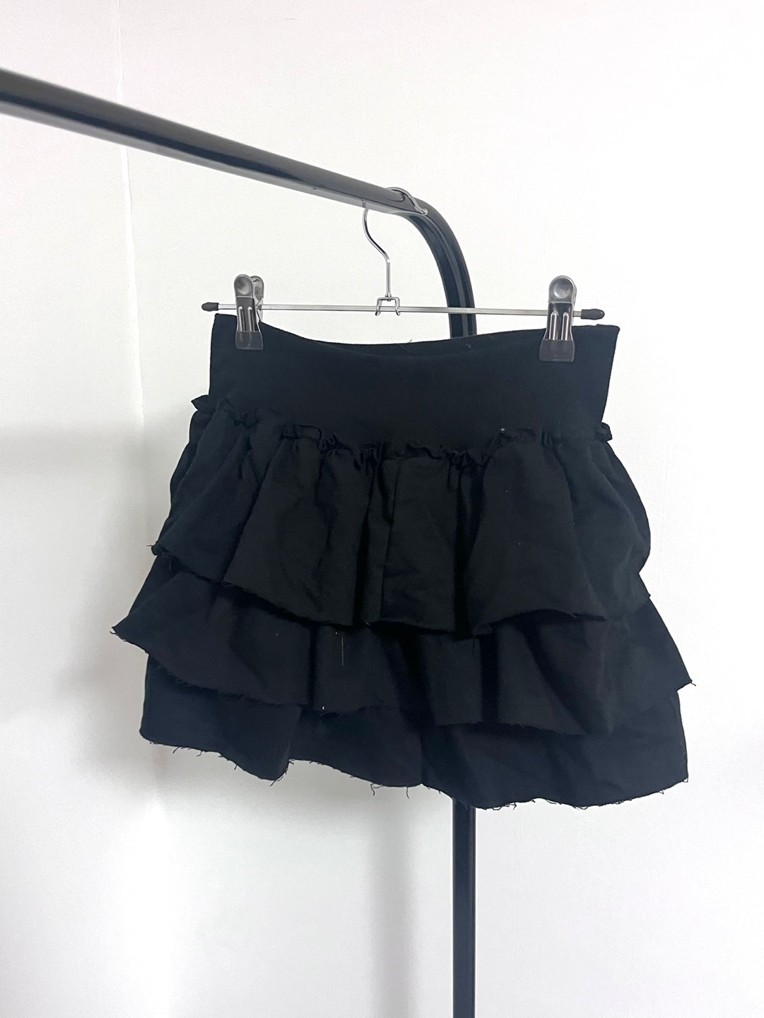 : Basic Cancan Frill Short Skirt