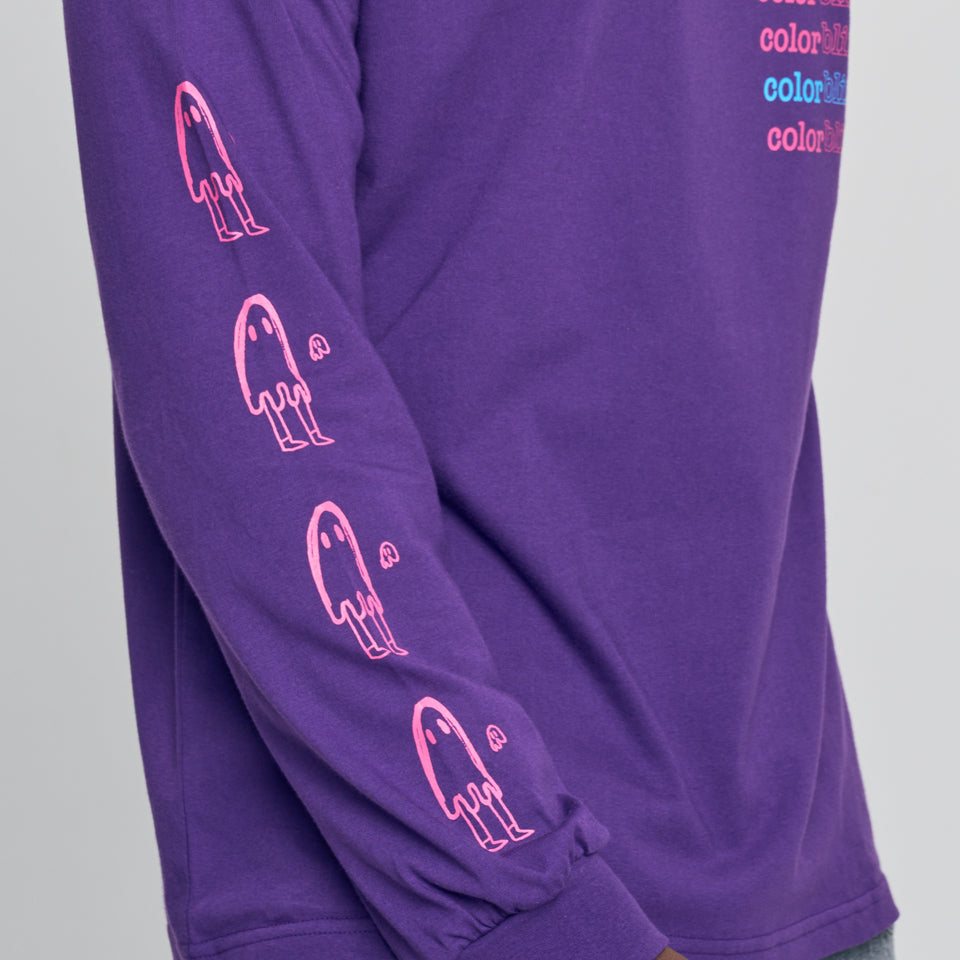 Both Ends' Long Sleeve Shirt Purple