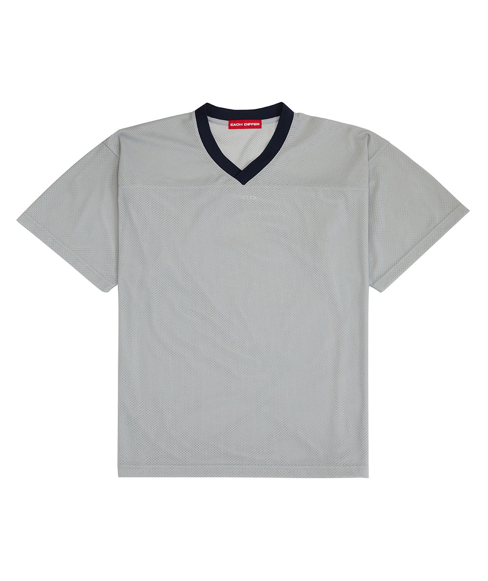 MESH JERSEY T-SHIRT_GRAY