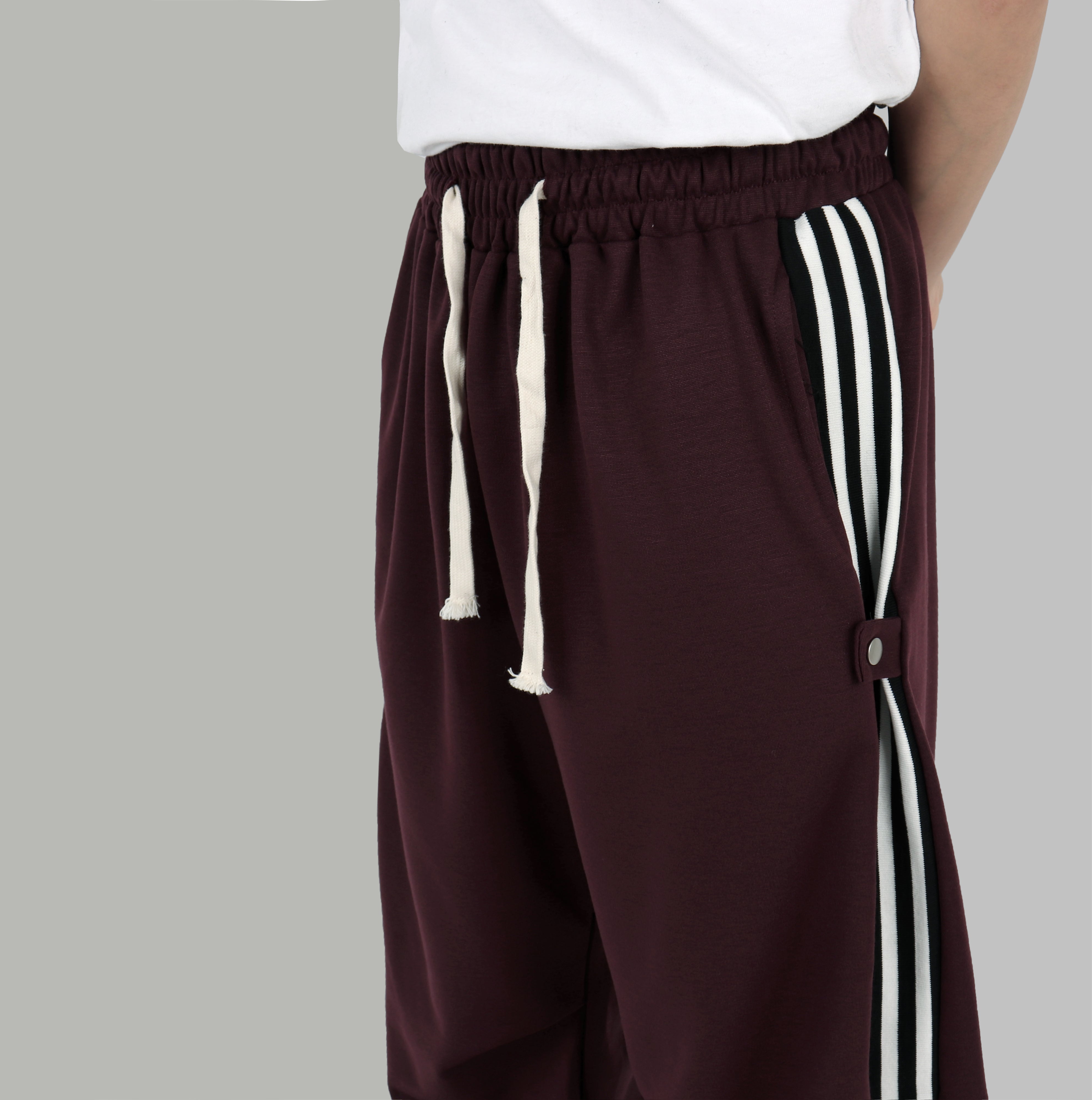 Snap track pants