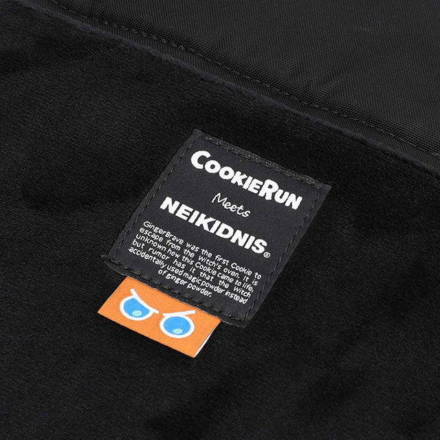 [NEIKIDNIS X COOKIERUN] GINGER BRAVE DOCUMENT CASE / BLACK