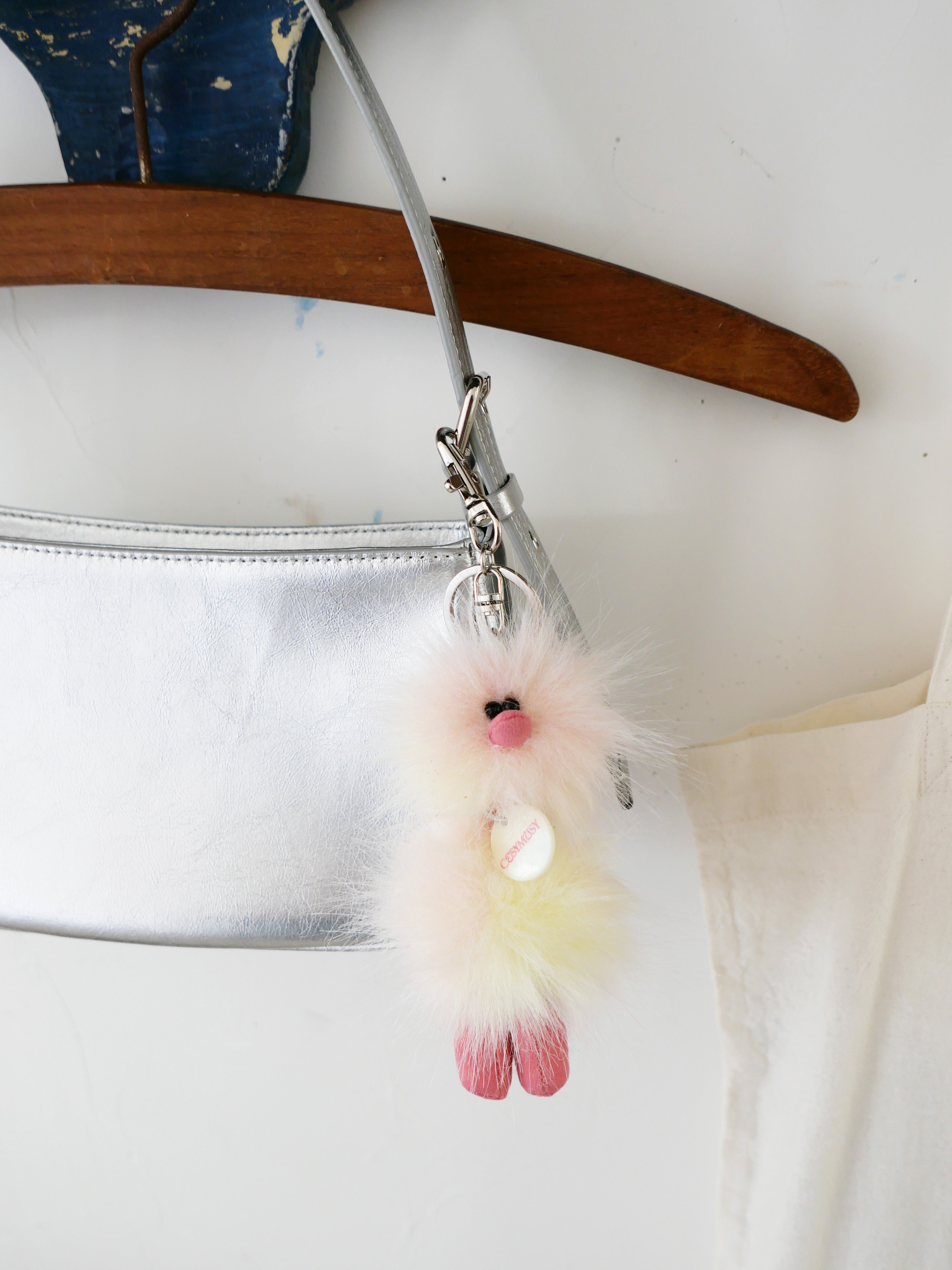 Cosymosy Mini Bird Keyring -  Rainbow