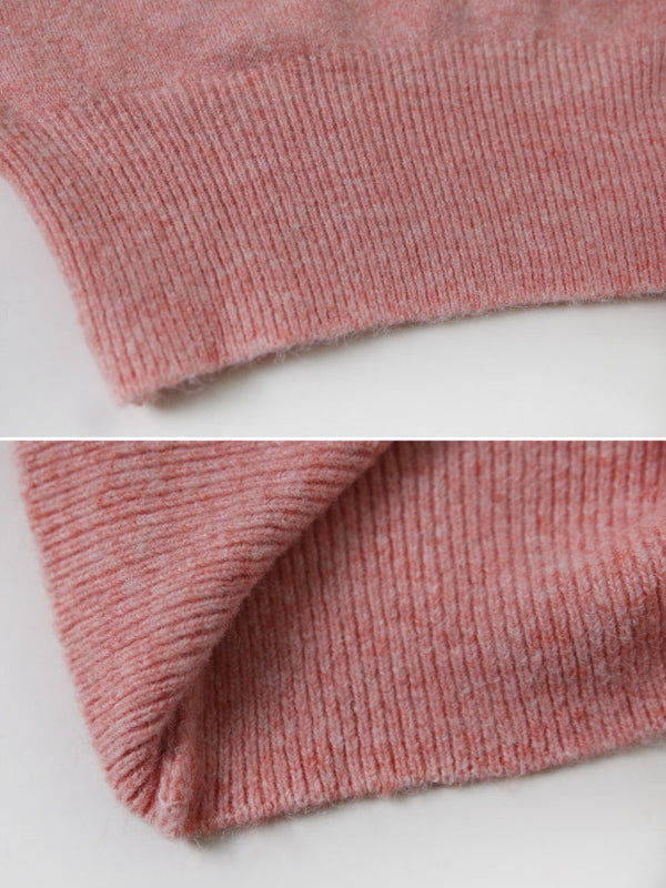 Feminine Boat Neck Knit (5color)