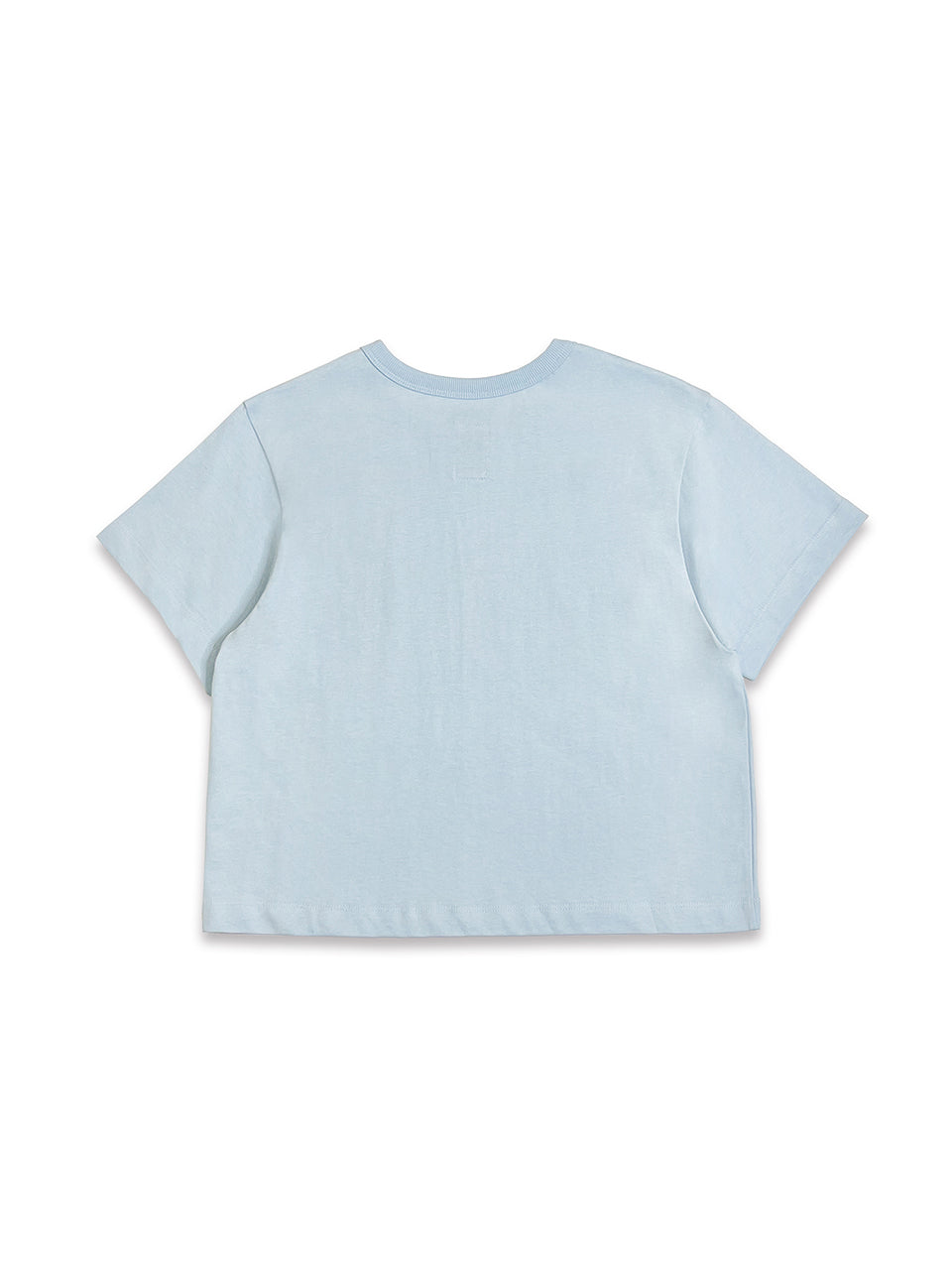 Odd Toys Crop T-Shirt / Sky Blue