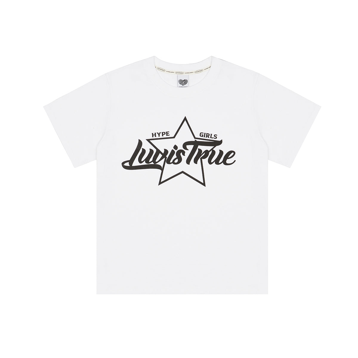 BE STAR LOGO TEE (WHITE)