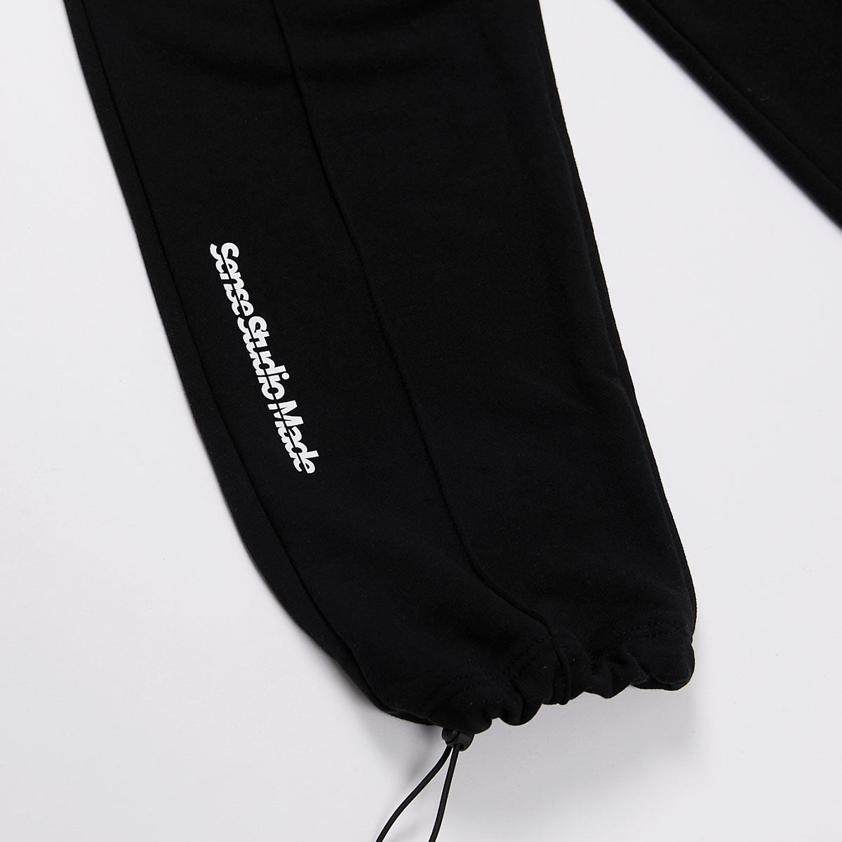 25P SENSE LOGO SWEAT PANTS_BLACK