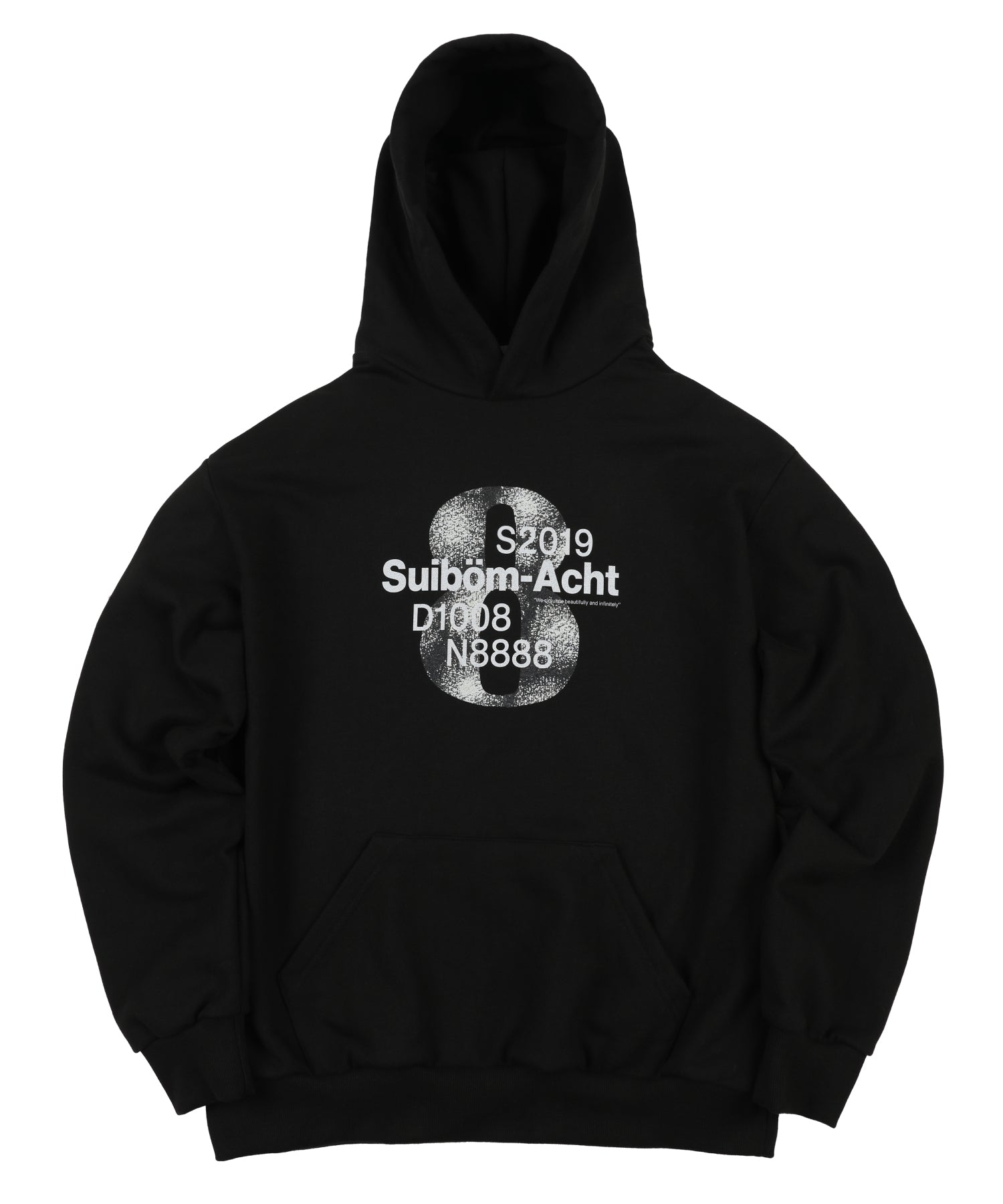 New birth 8 Hoodie - Black