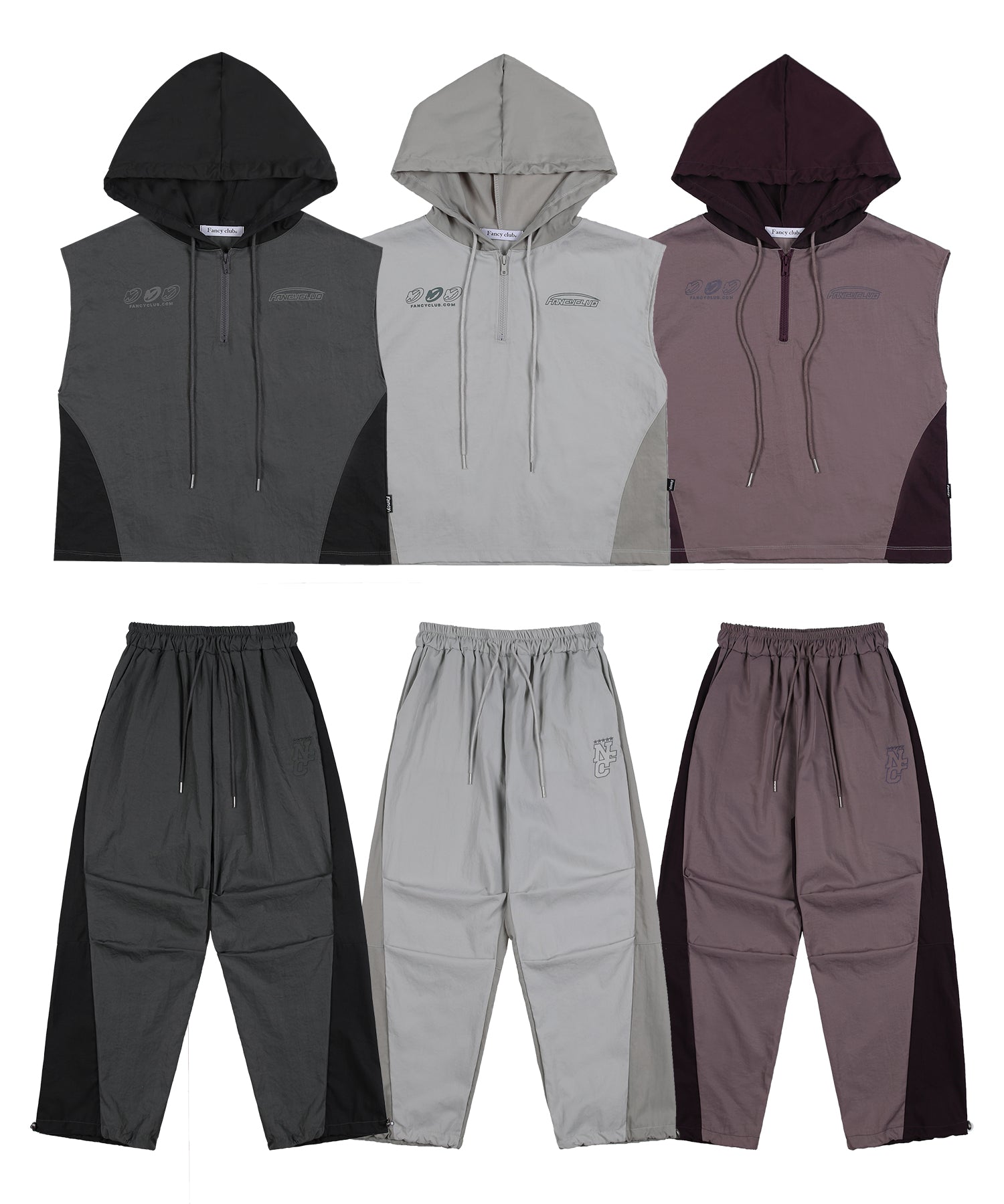 [NF] UTILITY NYLON HOOD SET-UP_F23QB468XQD843