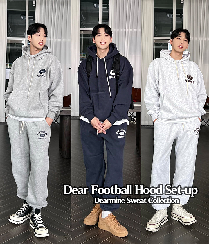 Dear Football Hood Set-up Top(3color)