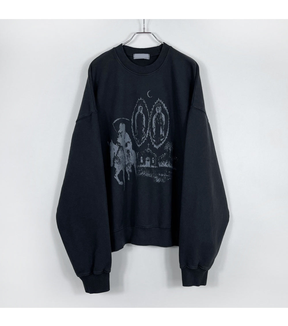 (Unisex) Shadow Piggy-Dying Over Sweatshirt