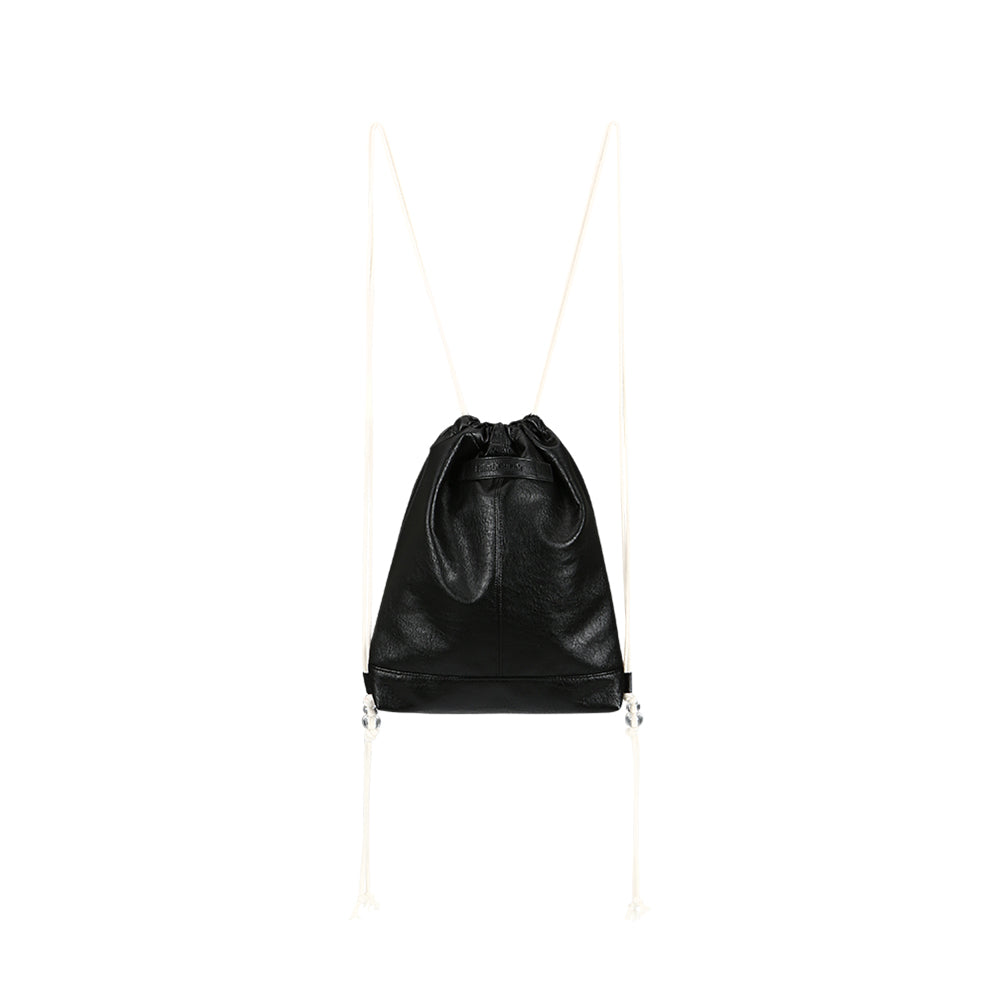 クリンクル ジムバック / Crinkle Gym Bag (S)(black)