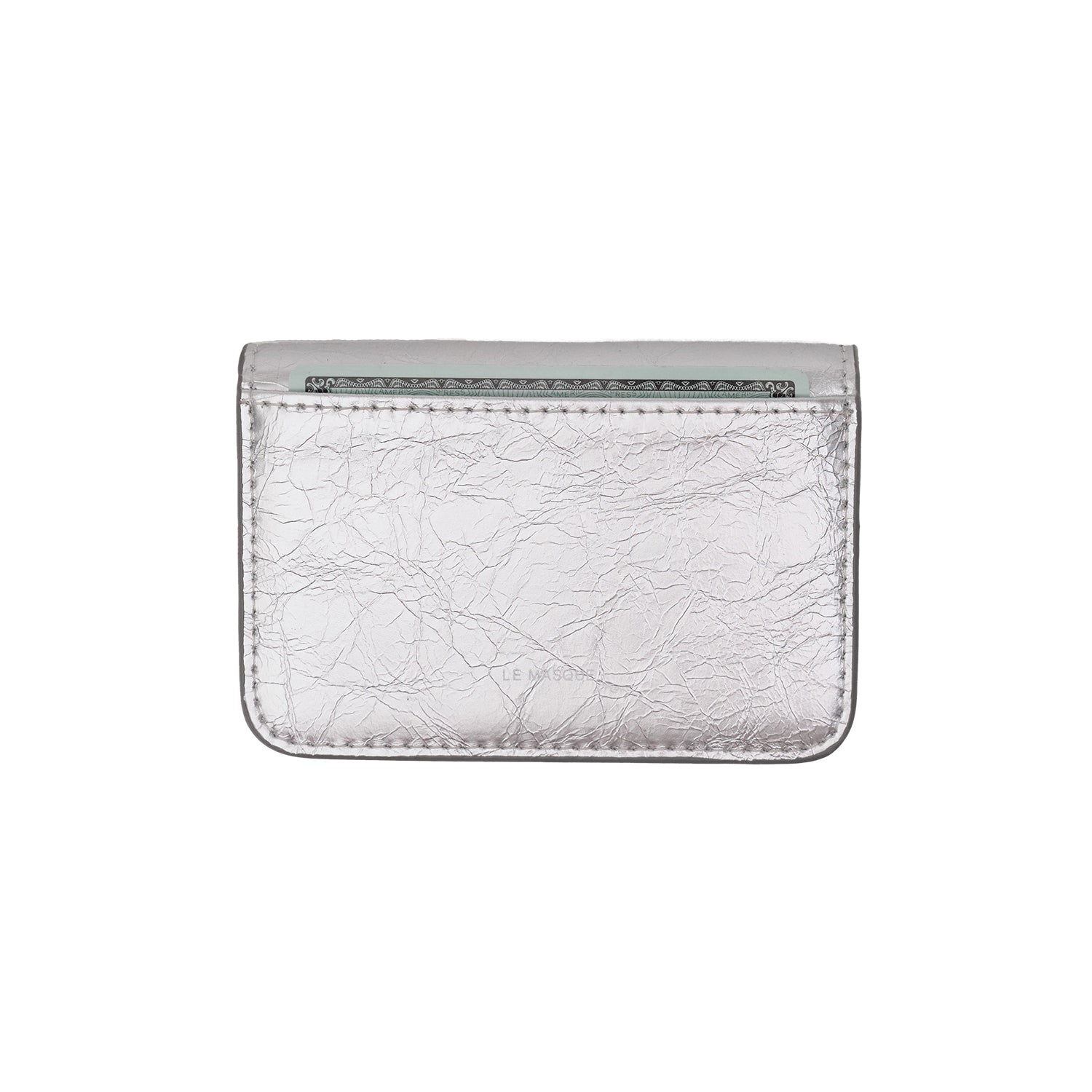 DOT Accordion Coin & Card Wallets silver