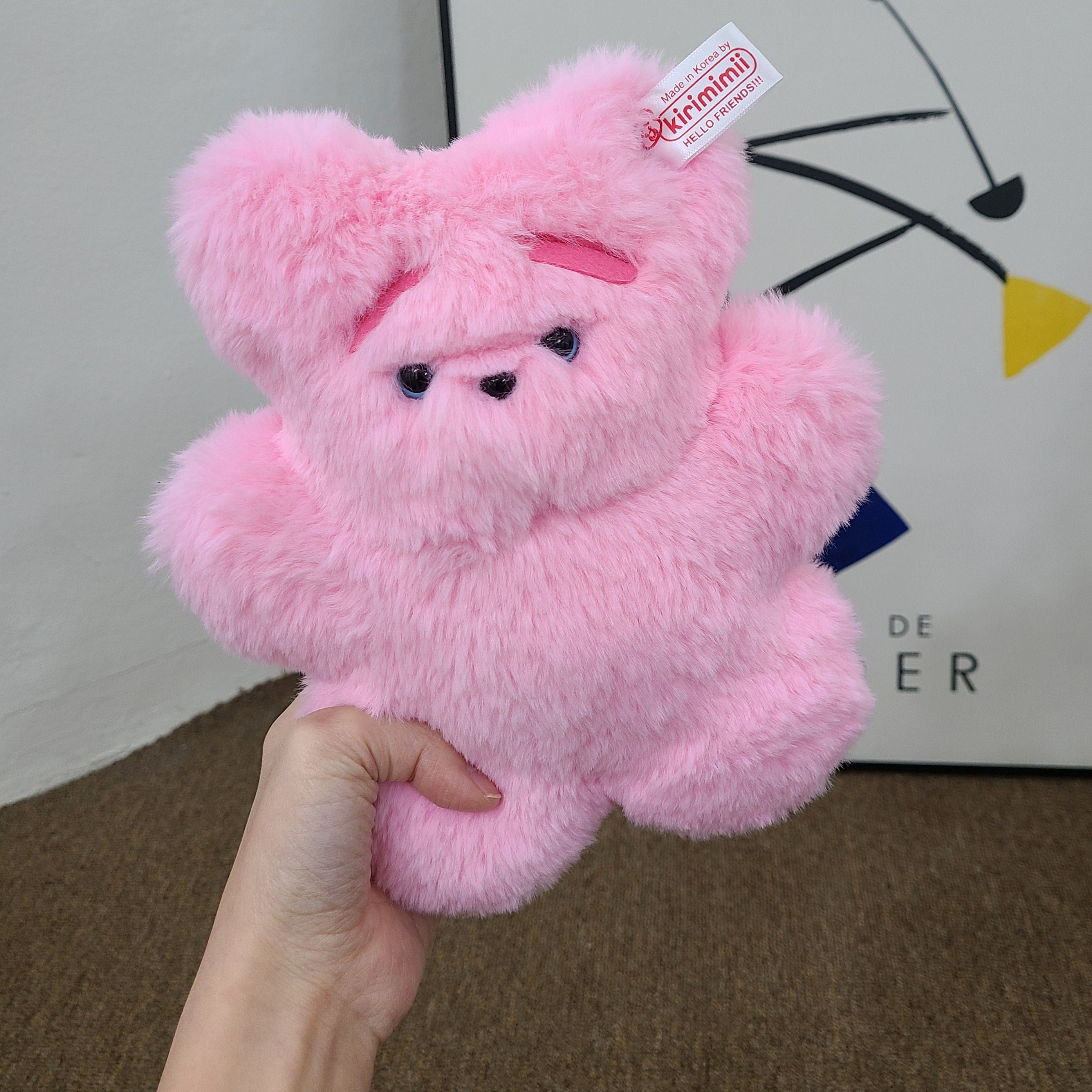 Pink Yeti Teddy bear