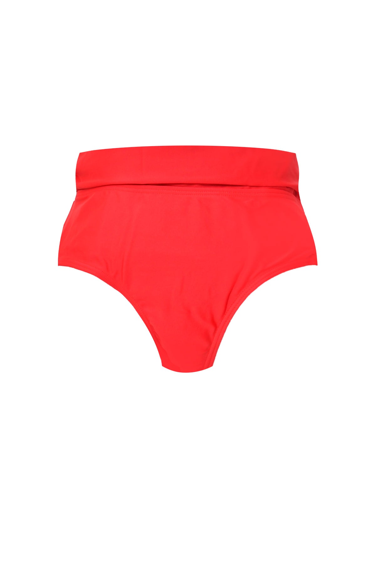 layered bikini shorts (red)