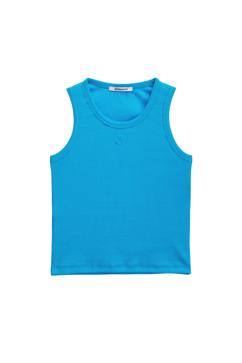 LOGO SLEEVELESS TOP (BLUE)