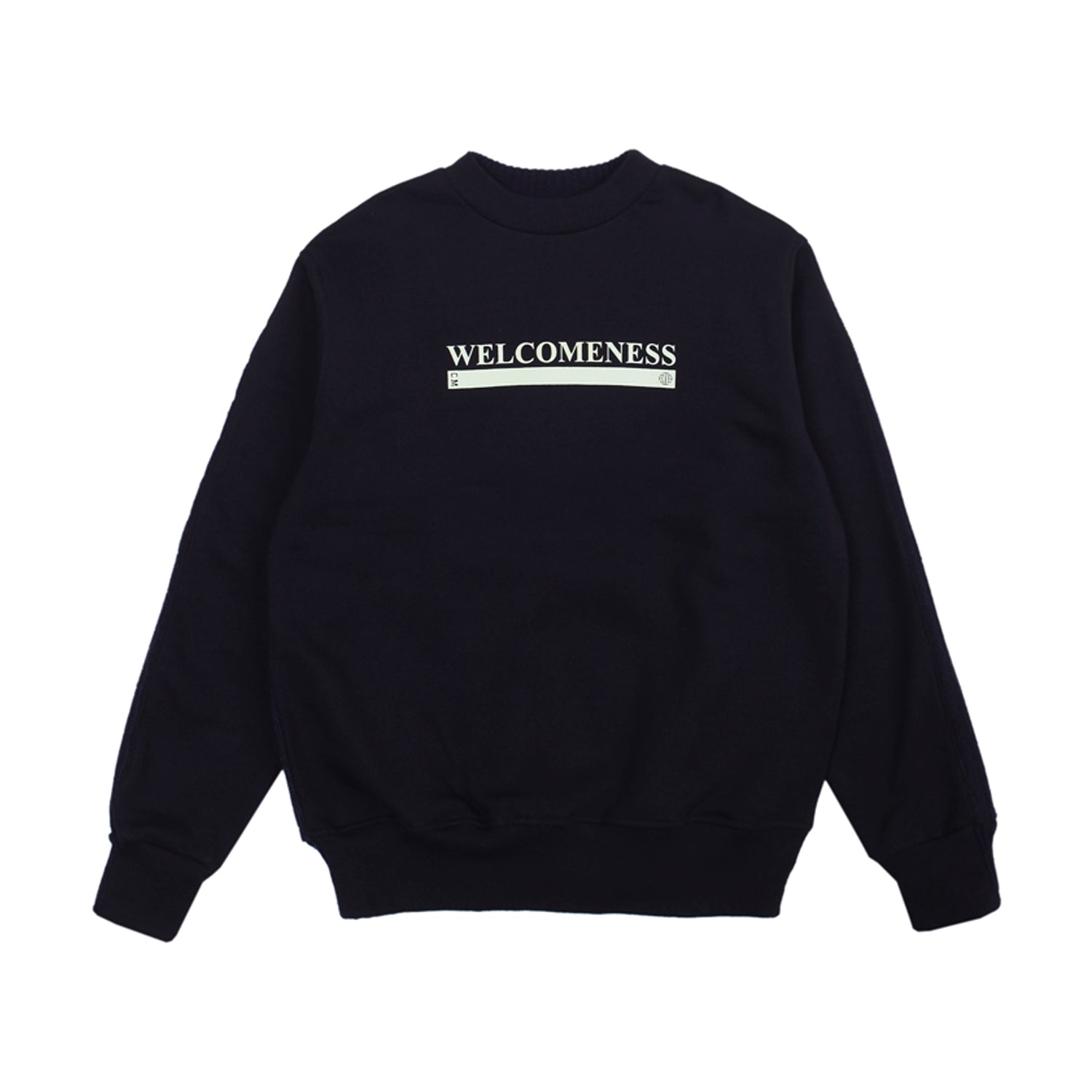 [UNISEX] Knit Back Pullover (Navy)