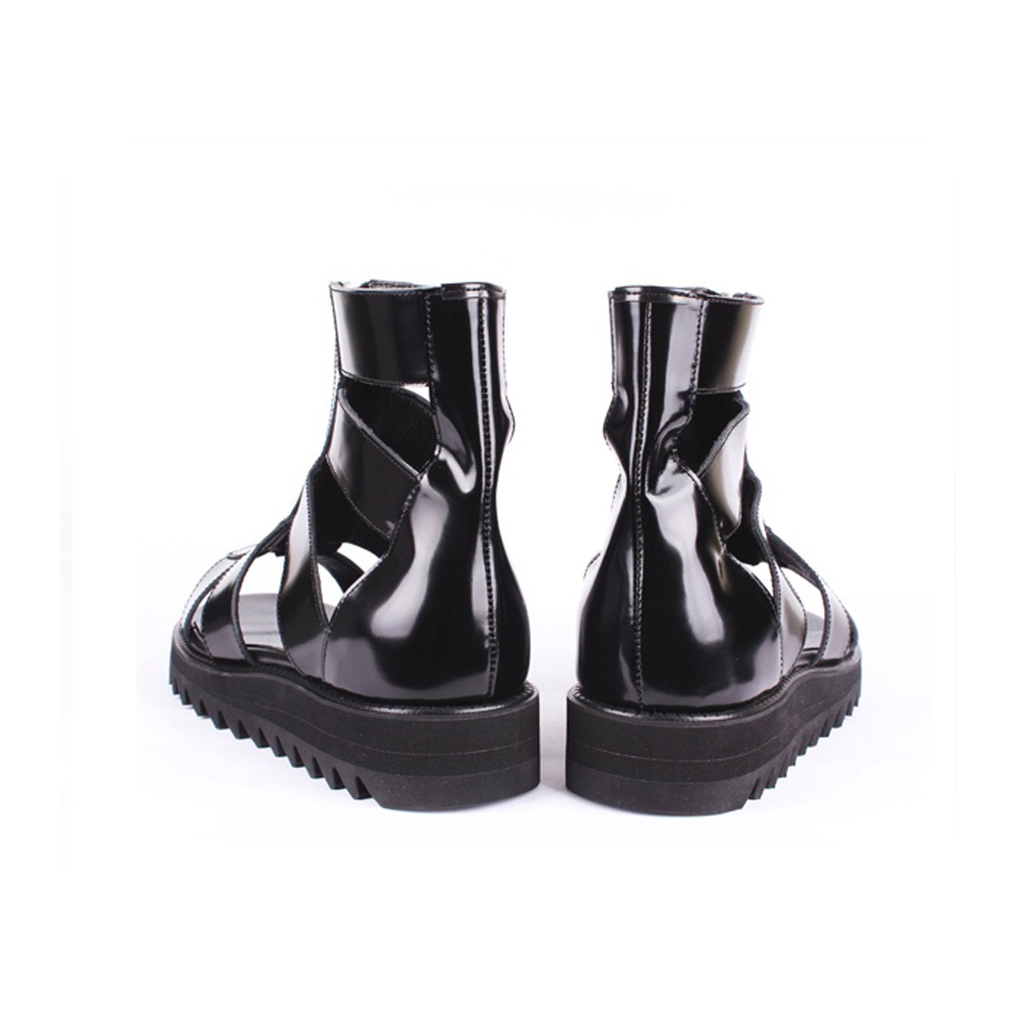 DVS S001 ZIPPER SANDALS HIGH