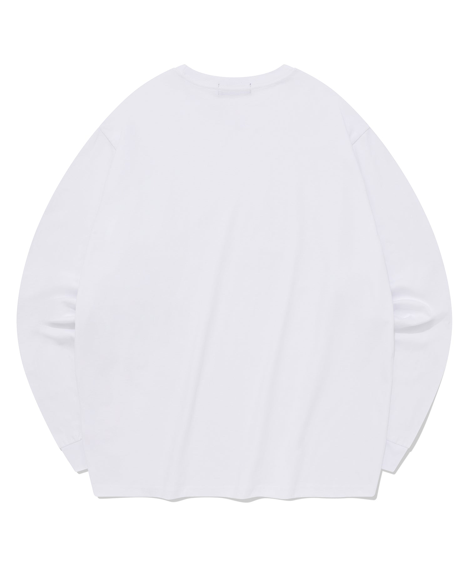 SP SAINT SMALL LOGO LONG SLEEVE-WHITE