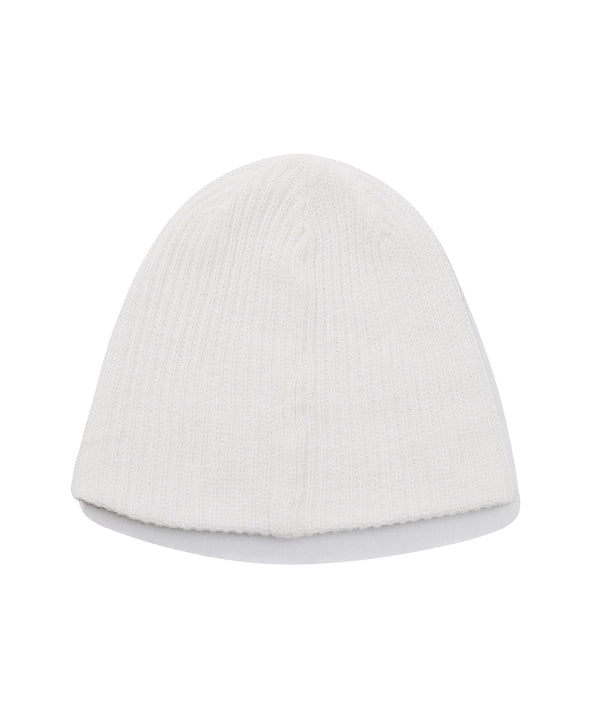 CAT PRINTING BEANIE LIGHT GREY