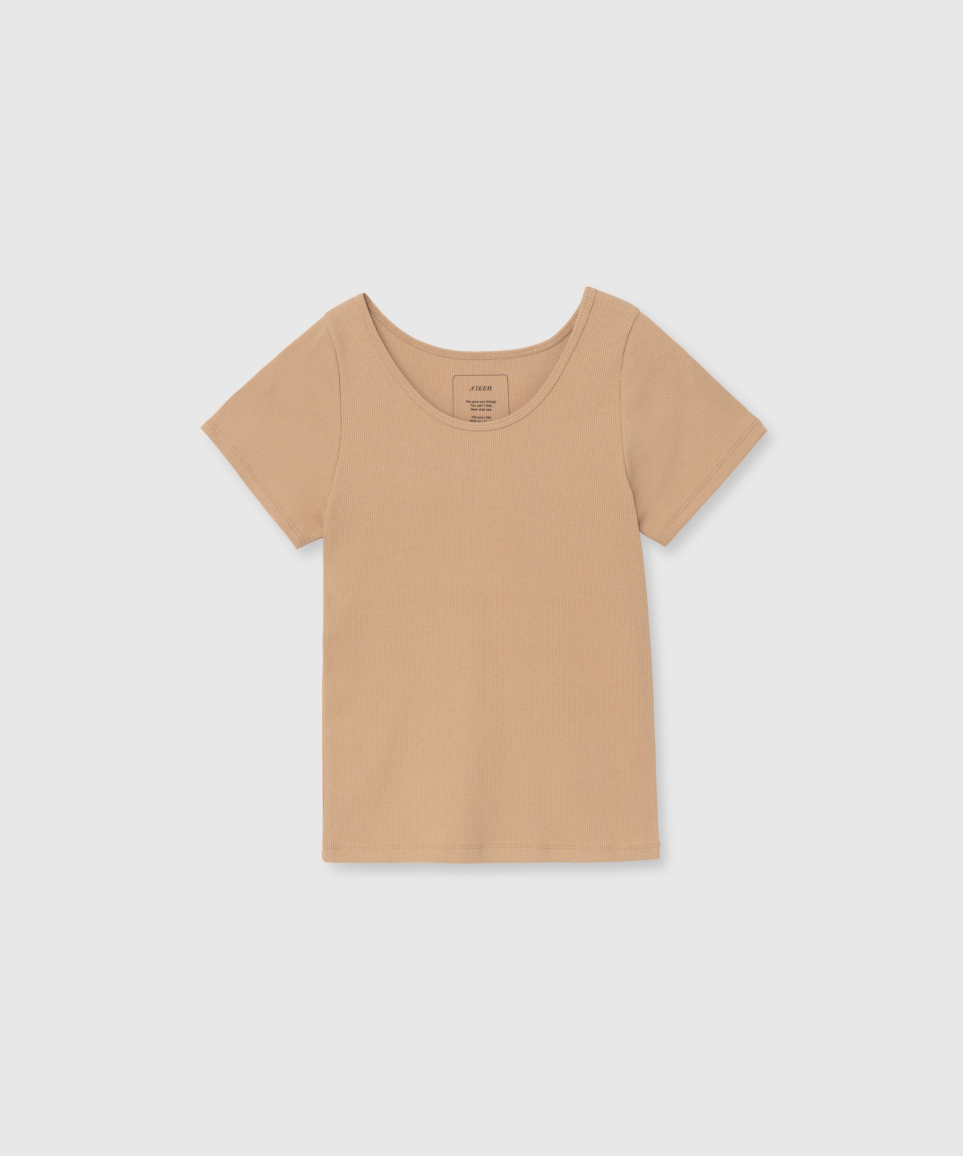 SLIM T-SHIRT_Beige