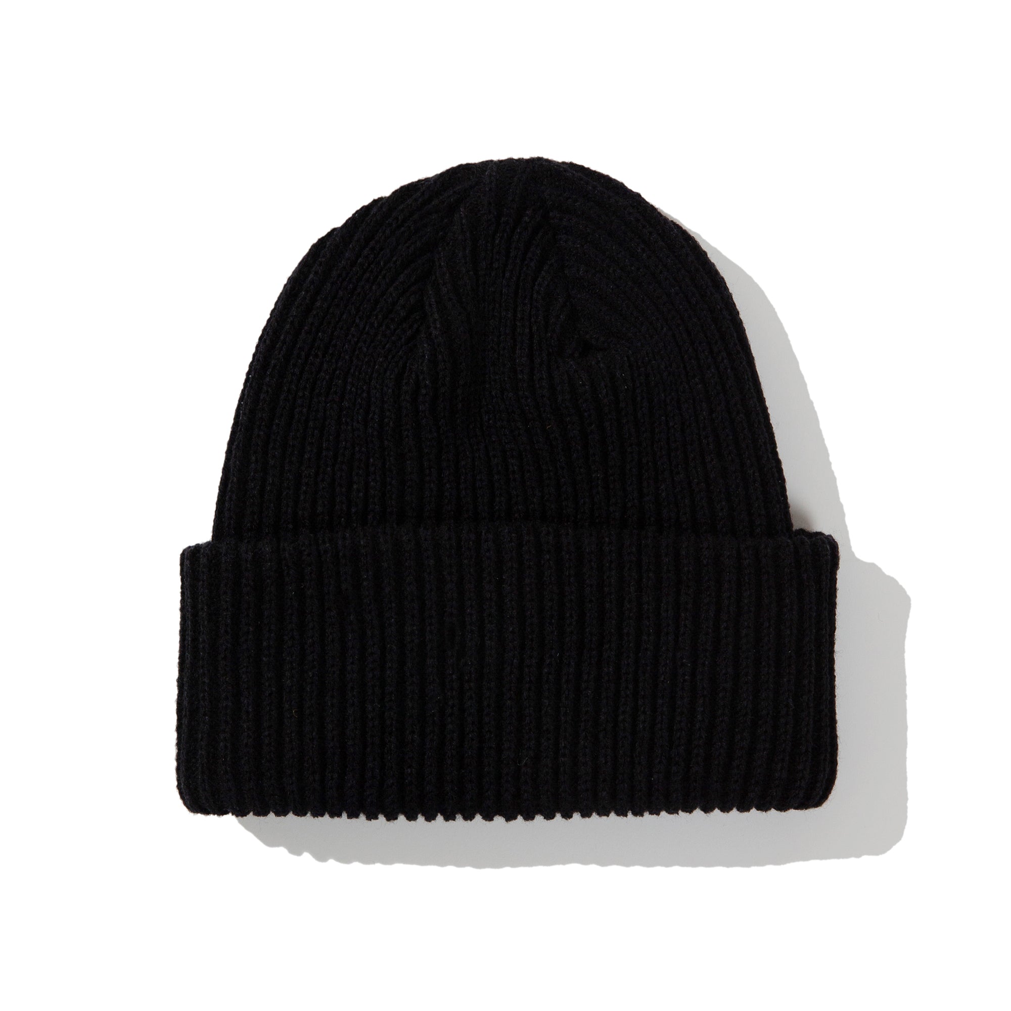 CURSIVE LOGO BEANIE - BLACK