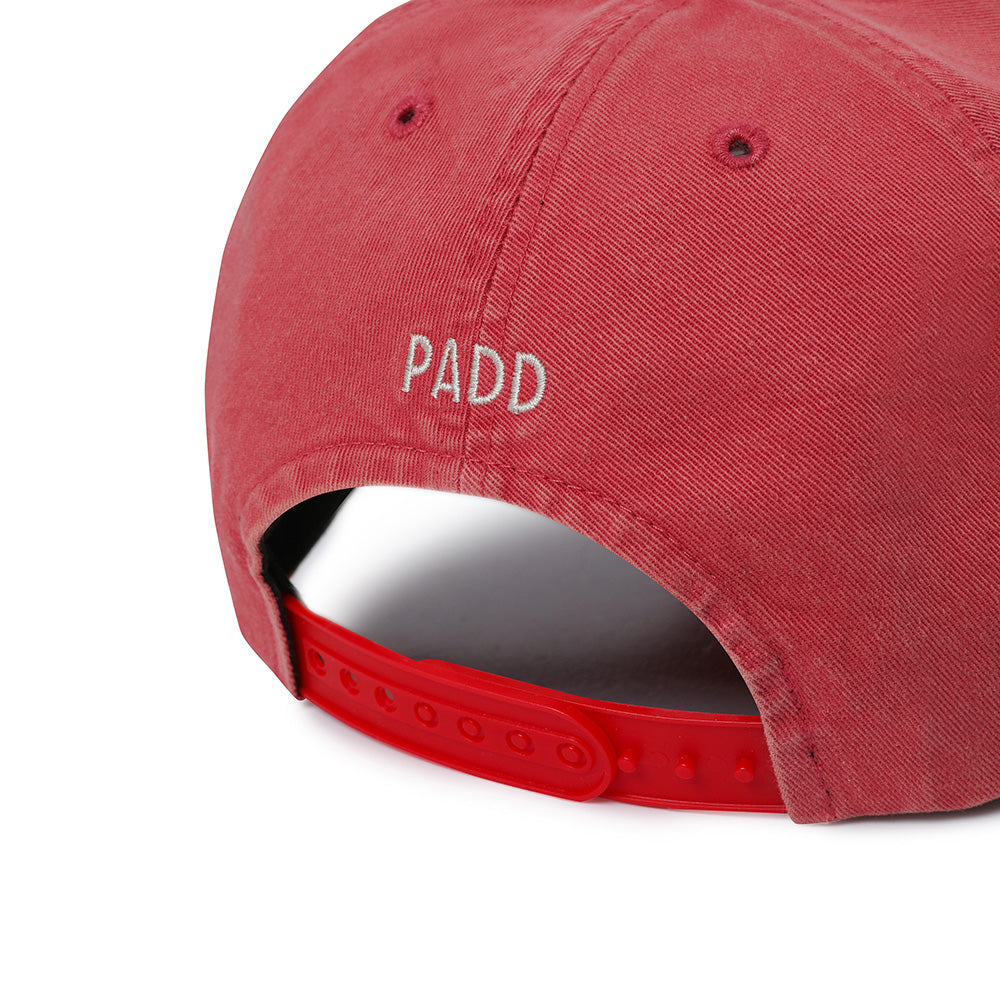 Lapin Logo Washed Cap (RED)