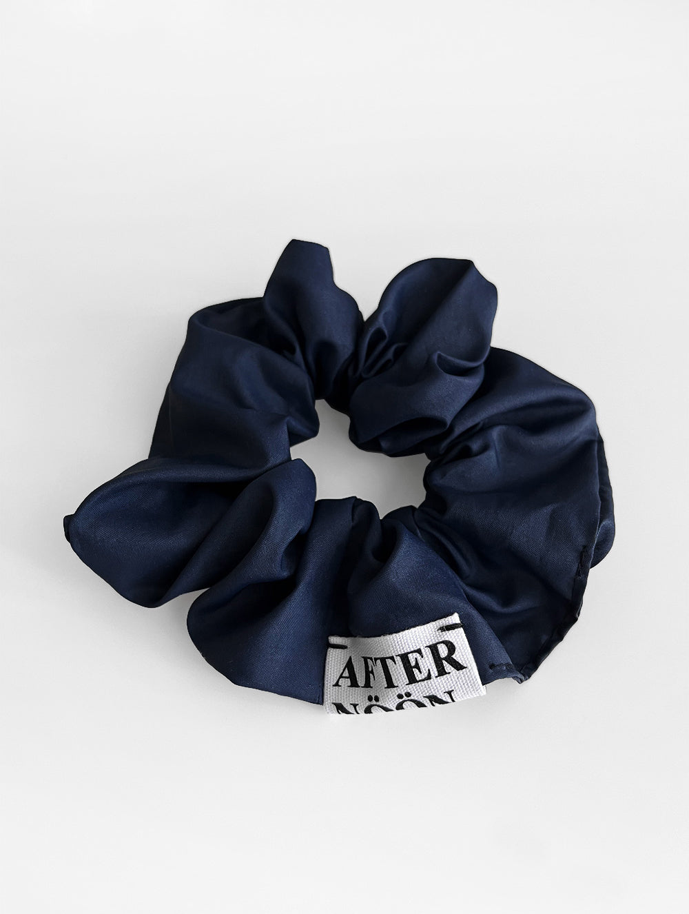 Afternoonlive Classic Scrunchie (Deep Navy)