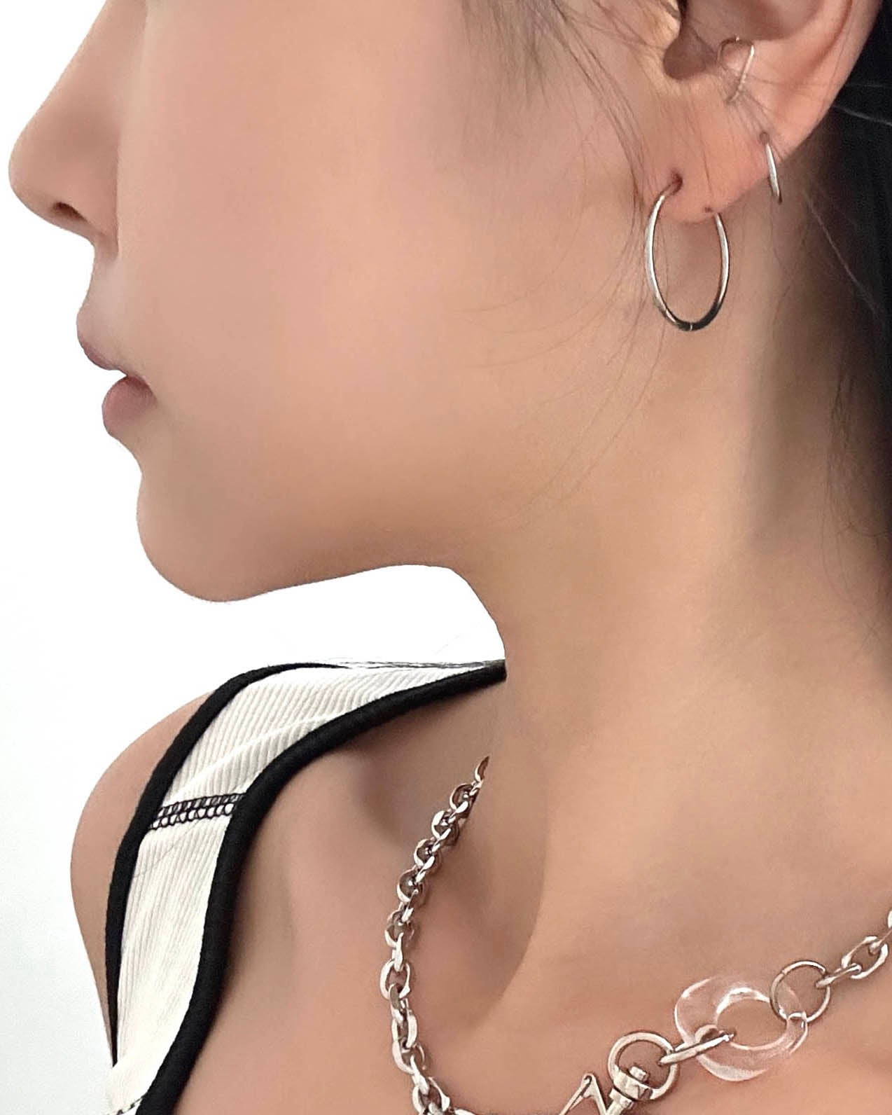 surgical thin earring